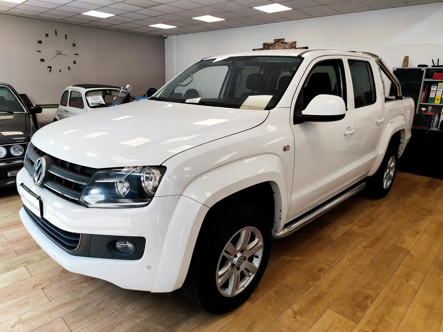 Volkswagen Amarok DC 2.0 bitdi 4motion inseribile 180cv UNICOPROP. Bianco - 1