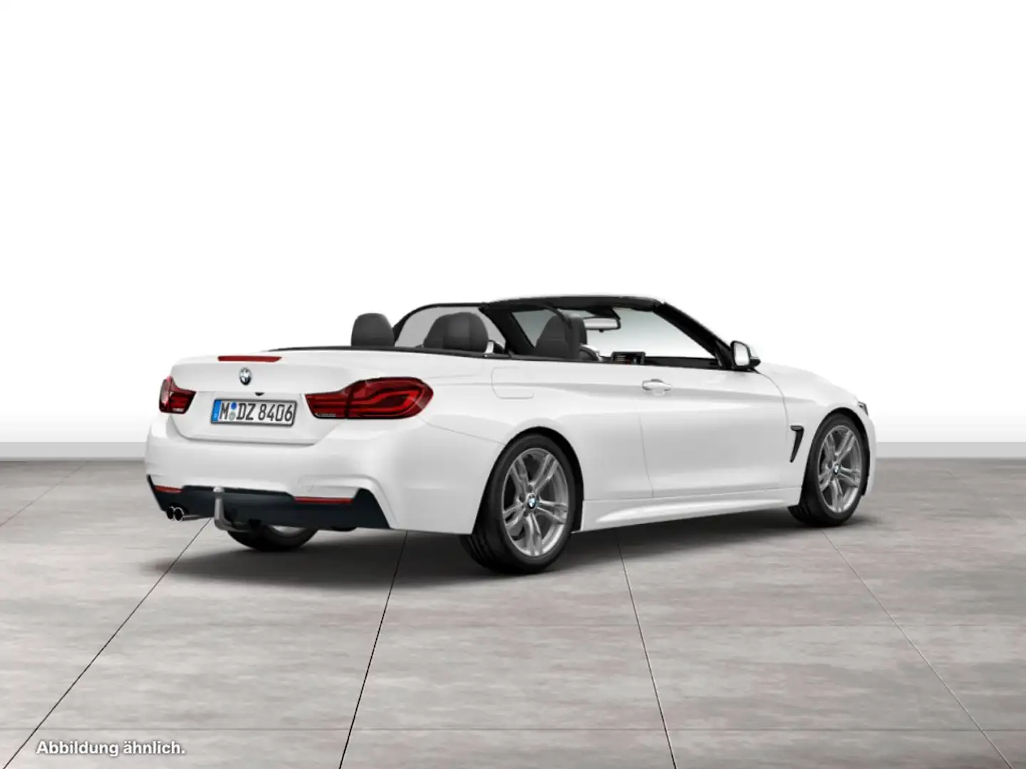 BMW 420 d M Sportpaket Weiß - 2