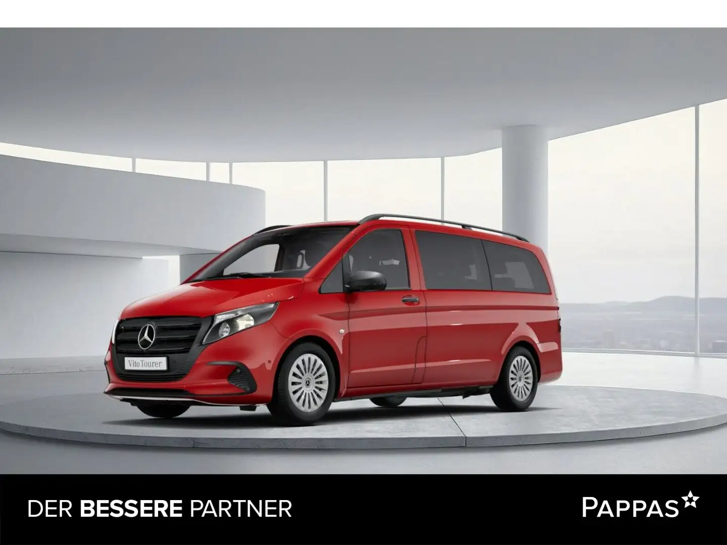 Mercedes-Benz Vito 114 CDI Kombi 4x4 PRO Lang AHK 2,5t 8 Sitze Rot - 1