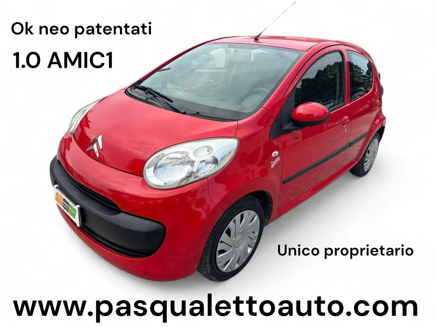 Citroen C1 Ok neo pat. C1 5p 1.0 AmiC1 Rosso - 1