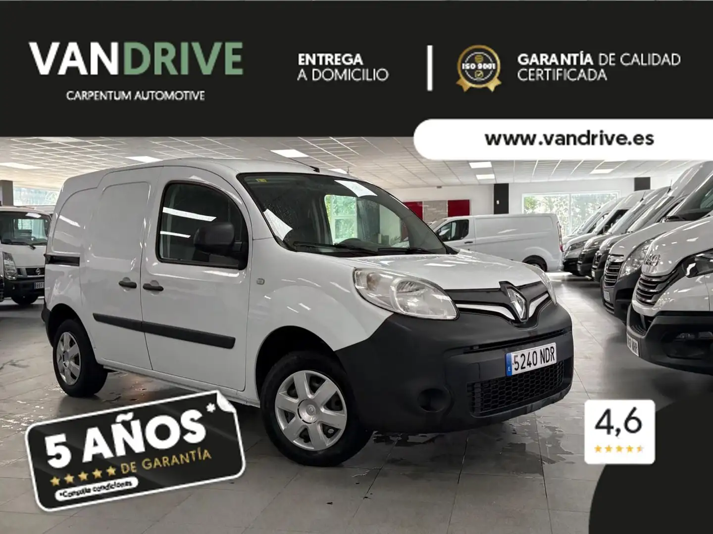 Renault Kangoo Express 1.5DCI Gran Confort 70 Blanco - 1