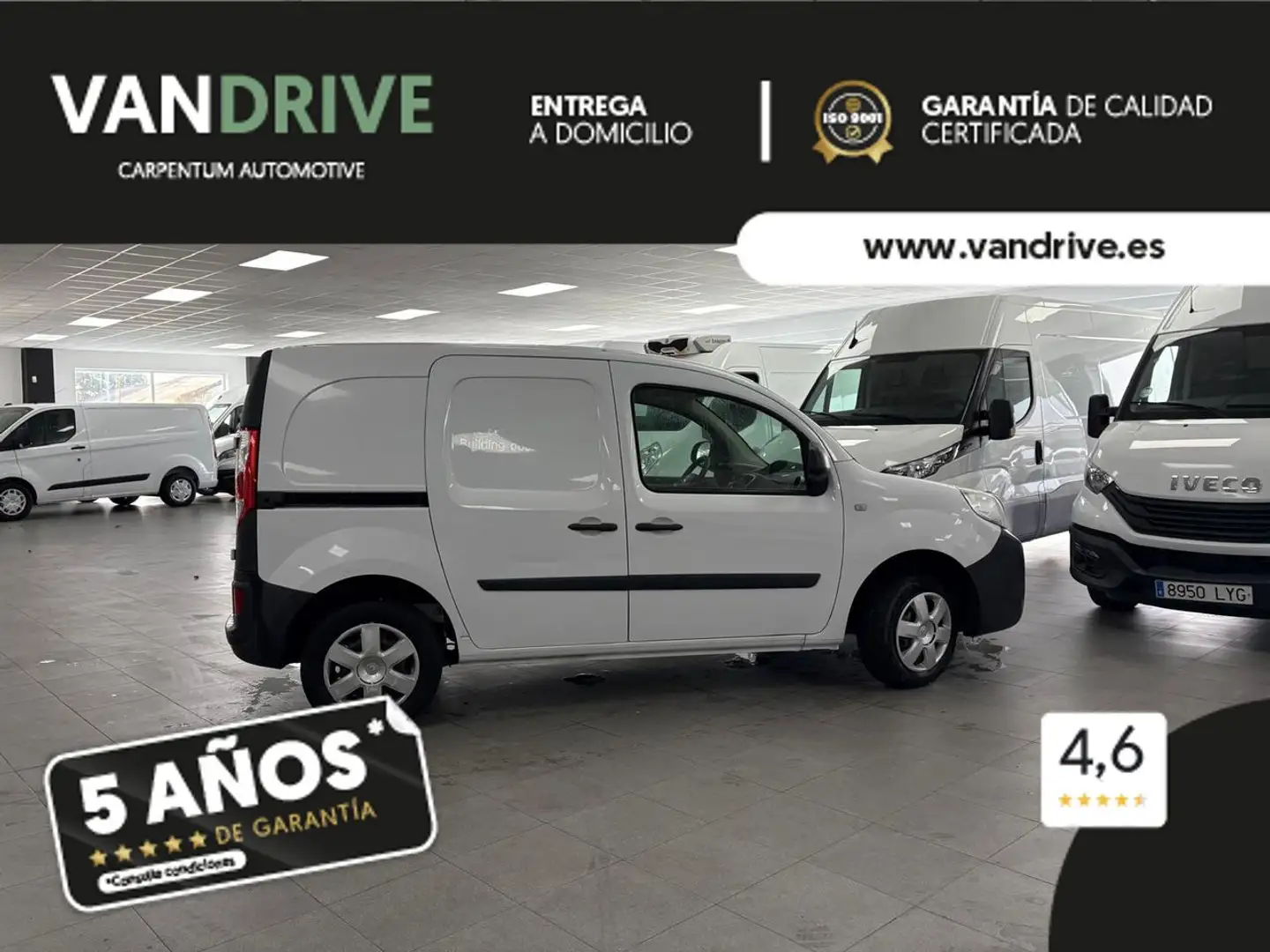 Renault Kangoo Express 1.5DCI Gran Confort 70 Blanco - 2