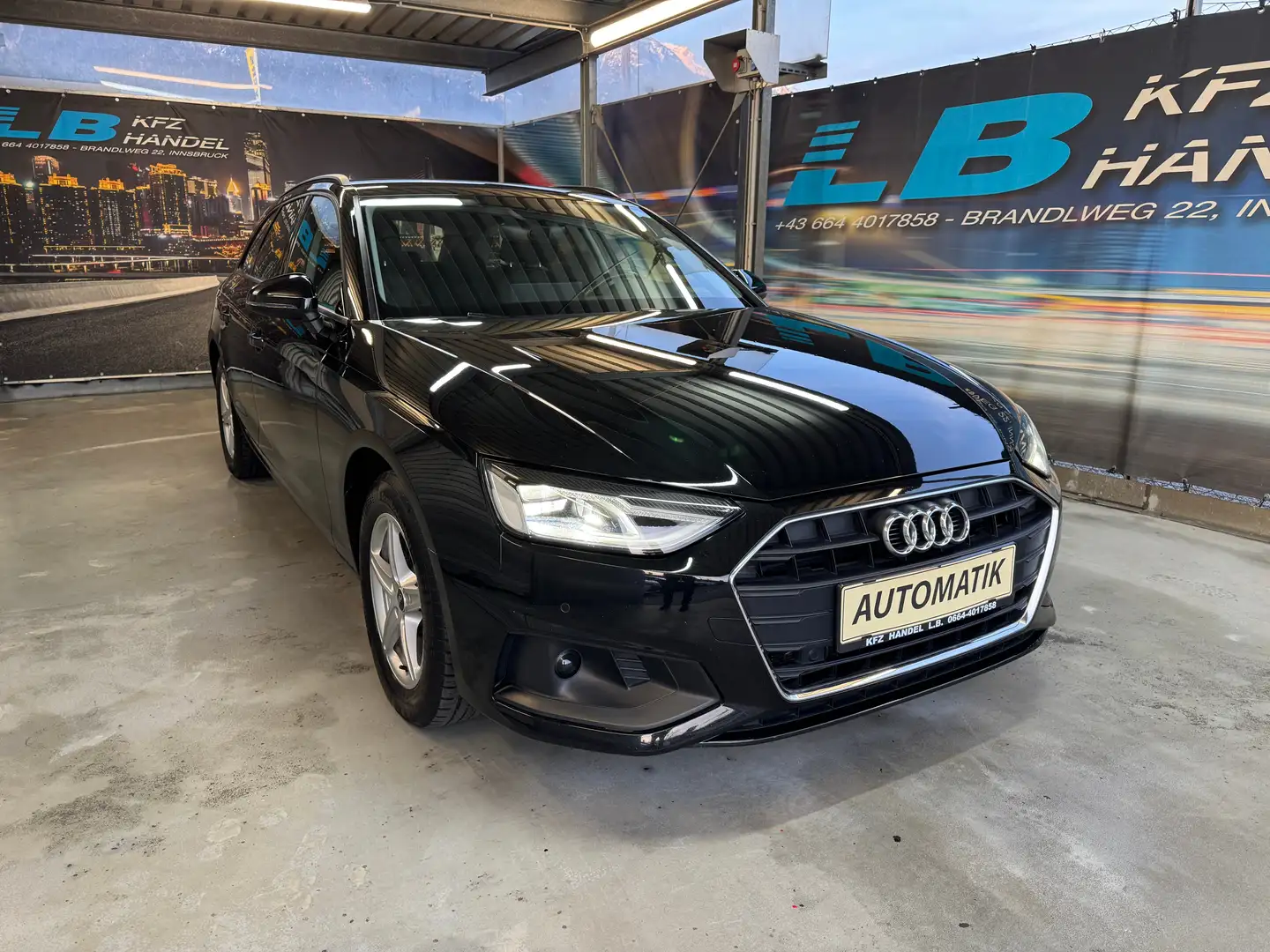 Audi A4 35 TDI basis Schwarz - 2