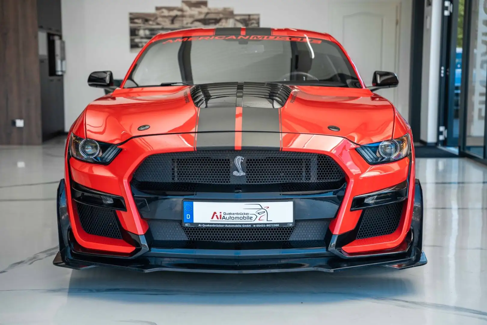 Ford Mustang 3.7 SHELBY GT500 FACELIFT PREMIUM LPG B Rouge - 2