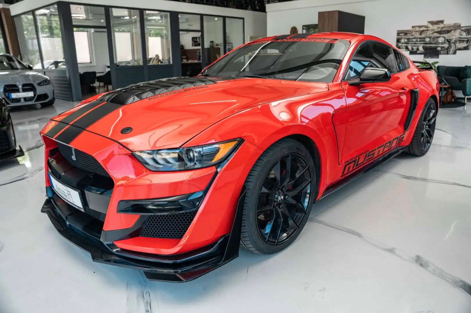 Ford Mustang 3.7 SHELBY GT500 FACELIFT PREMIUM LPG B Rouge - 1