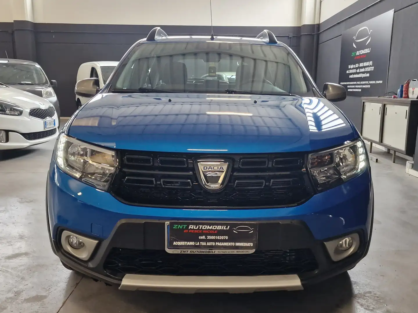 Dacia Sandero Sandero II 2017 Stepway Stepway 0.9 tce turbo Gpl Azul - 2