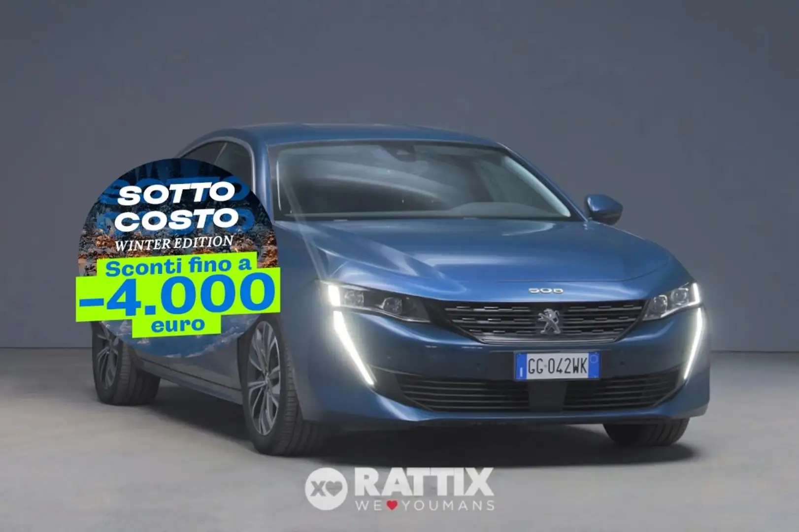 Peugeot 508 1.6 Hybrid Phev 225CV Allure Pack e-EAT8 Bleu - 1