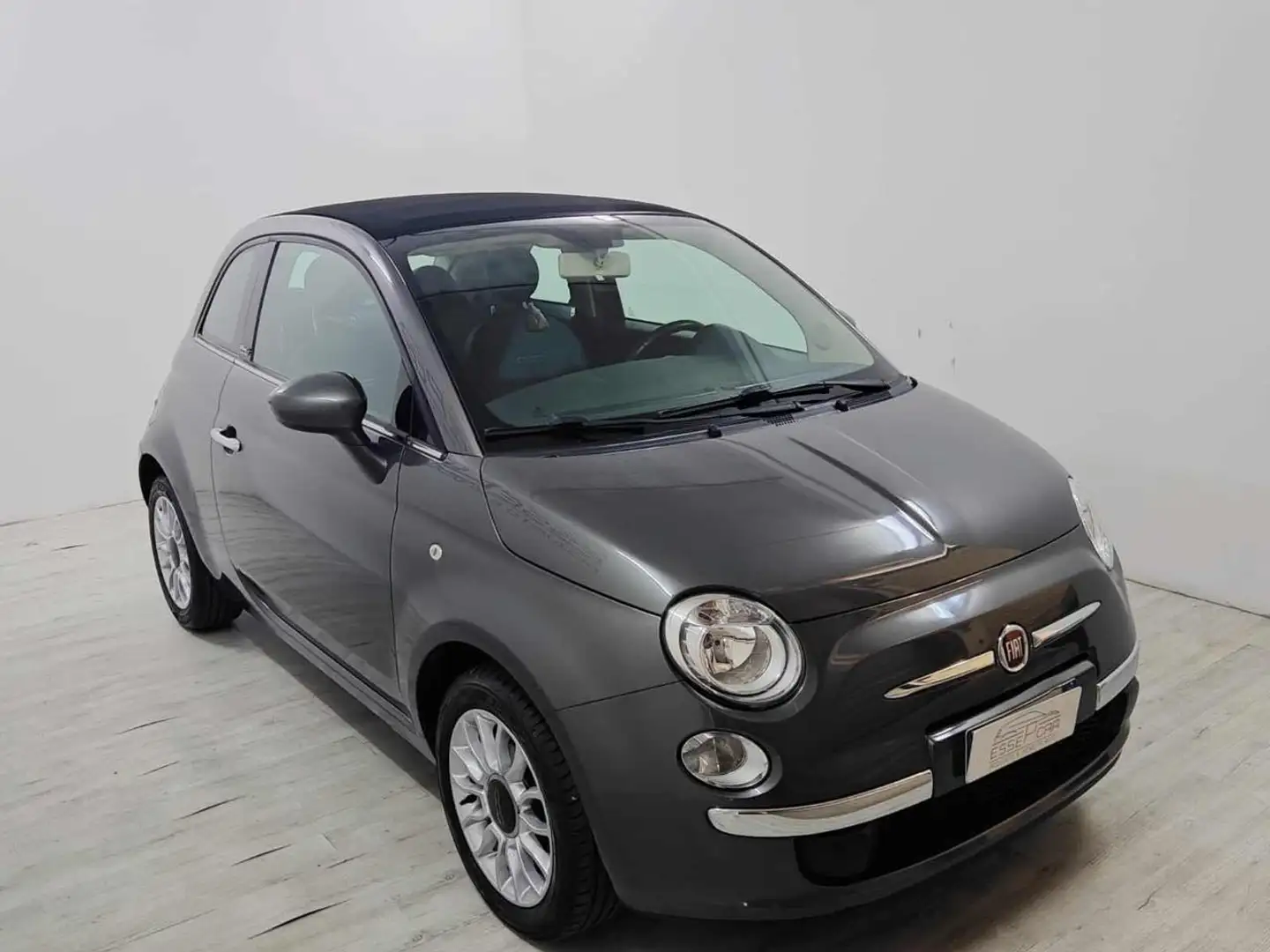 Fiat 500C C 1.2 Lounge Grigio - 2