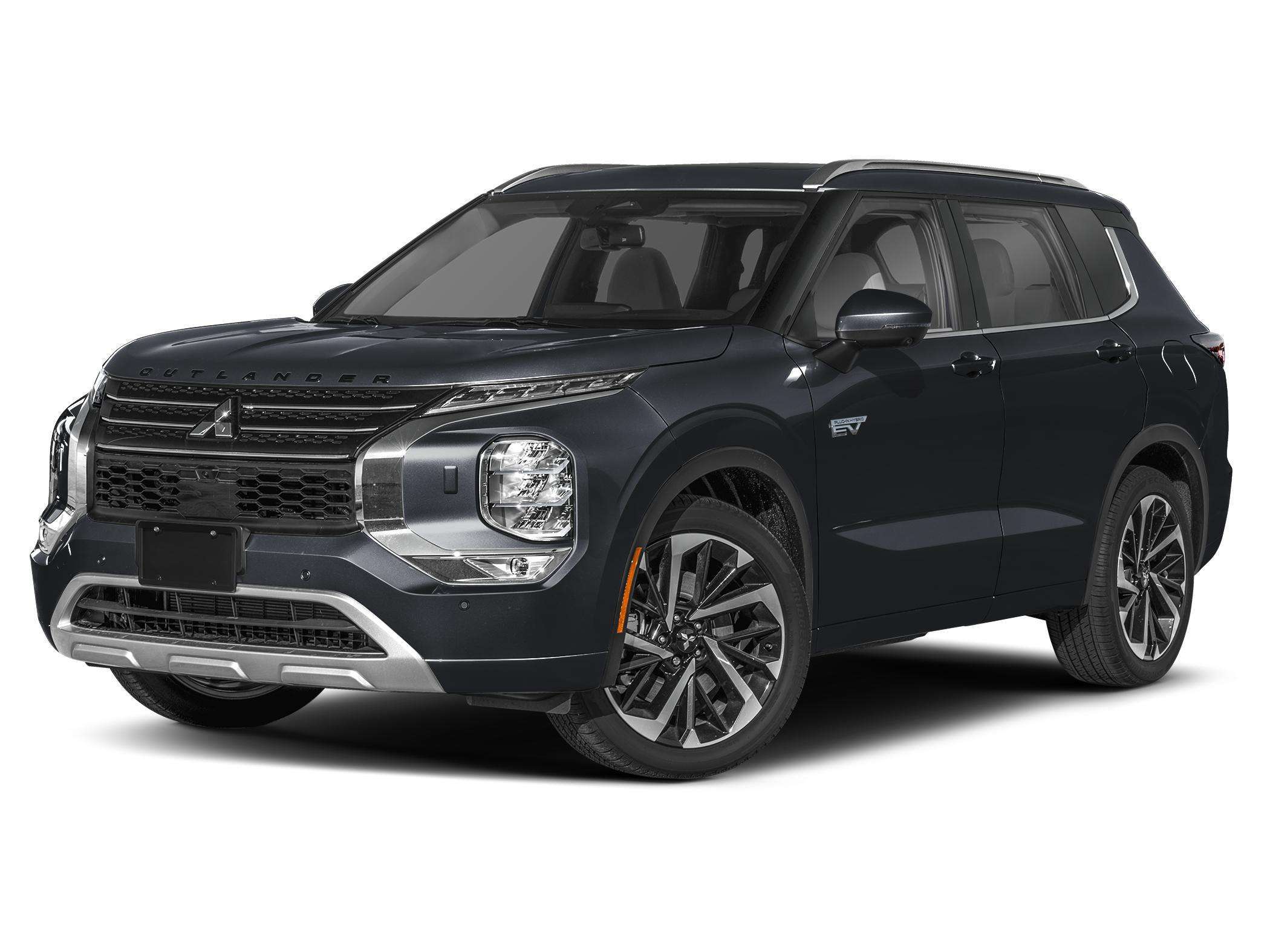 Black 2025 Mitsubishi Outlander Hybrid Plug-in SUV / Crossover 1-Speed Automatic