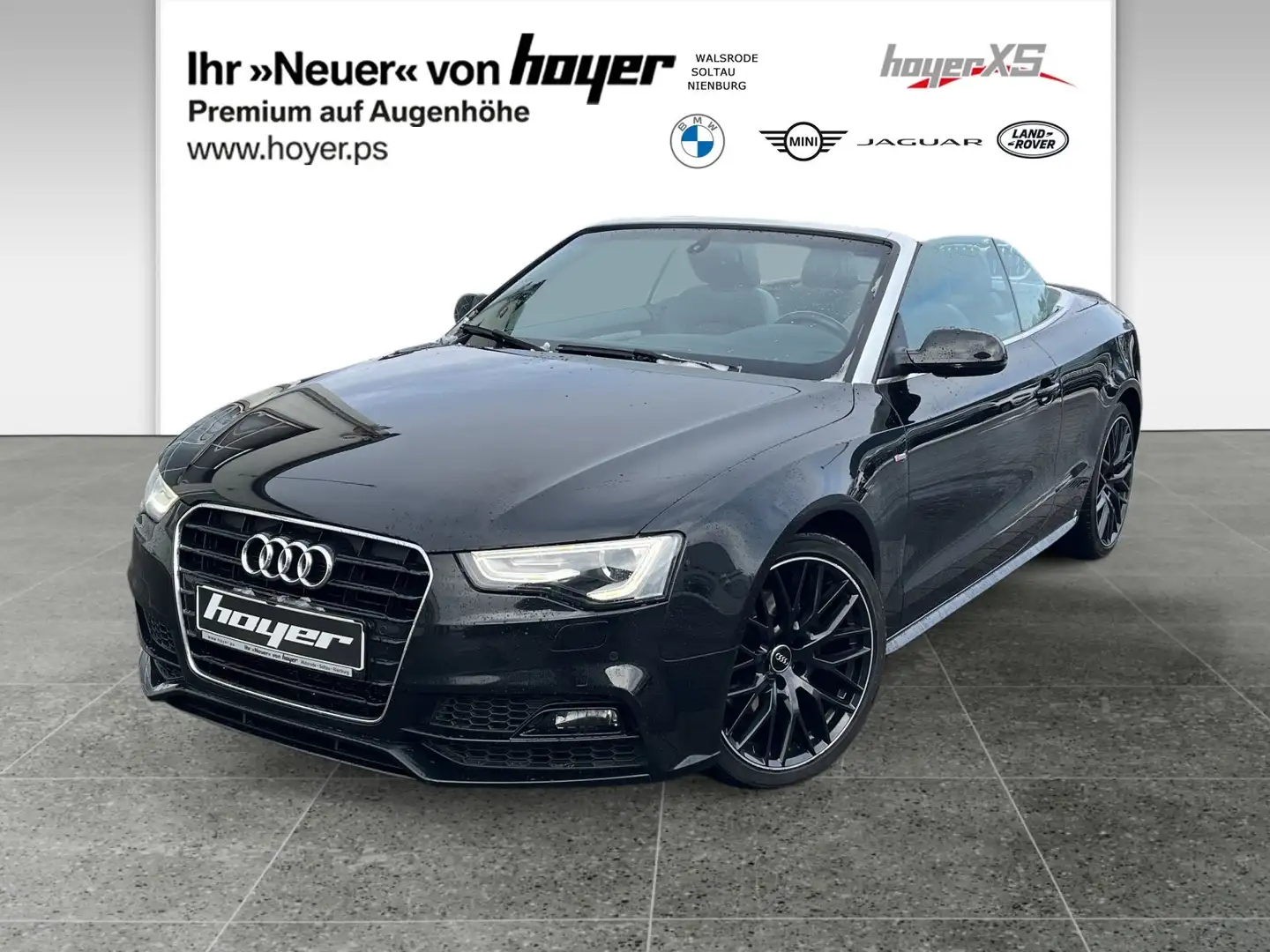 Audi A5 Cabrio 2.0 TDI multitronic S line Xenon B&O Shz Schwarz - 1