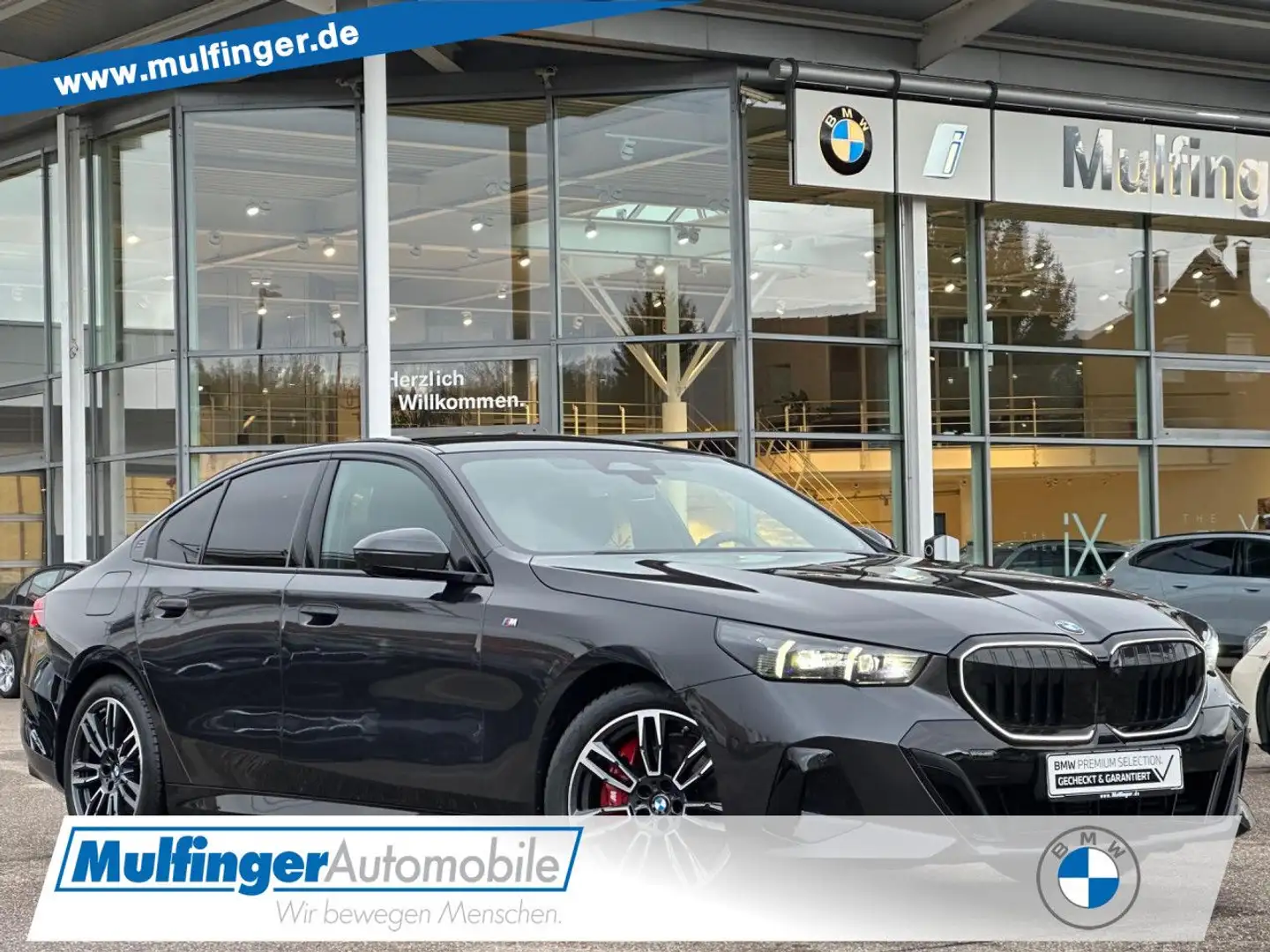 BMW 540 d xDr.M Sport Pro PanoD.Standh.AHK ACC HUD HK Grau - 1