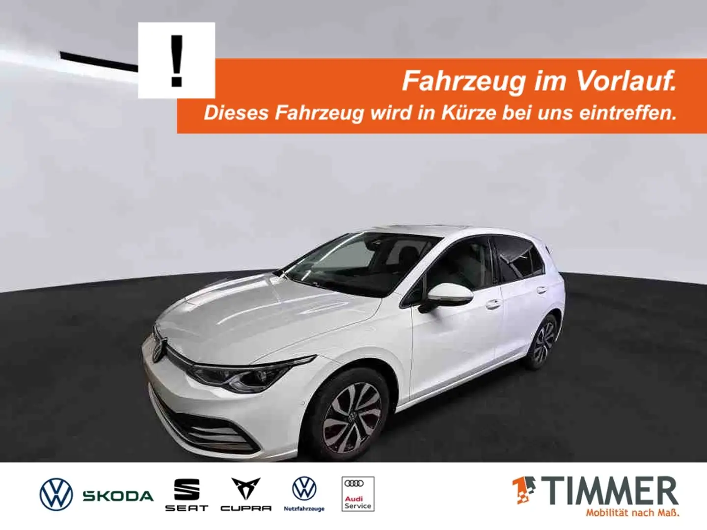 Volkswagen Golf VIII 1.5 TSI ACTIVE +STHZ +IQ.LIGHT +ACC +VIRTUAL Weiß - 1