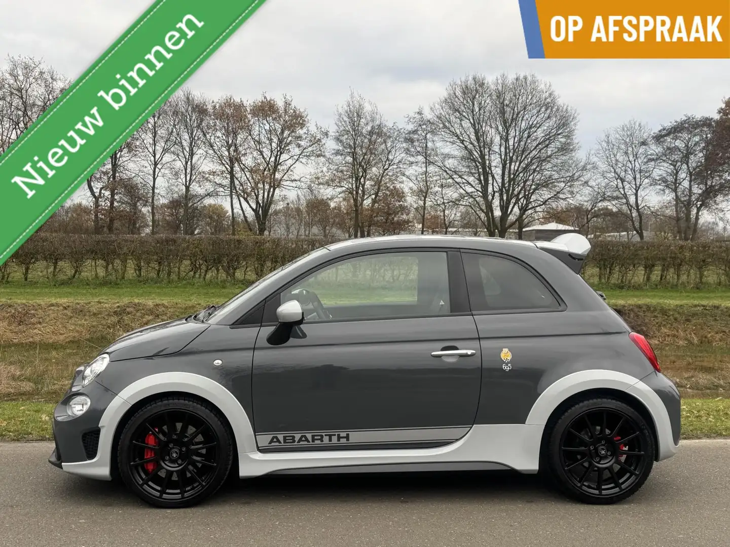 Abarth 695 70th Anniversario Xenon, Beats, 180 pk Automaat Grijs - 1