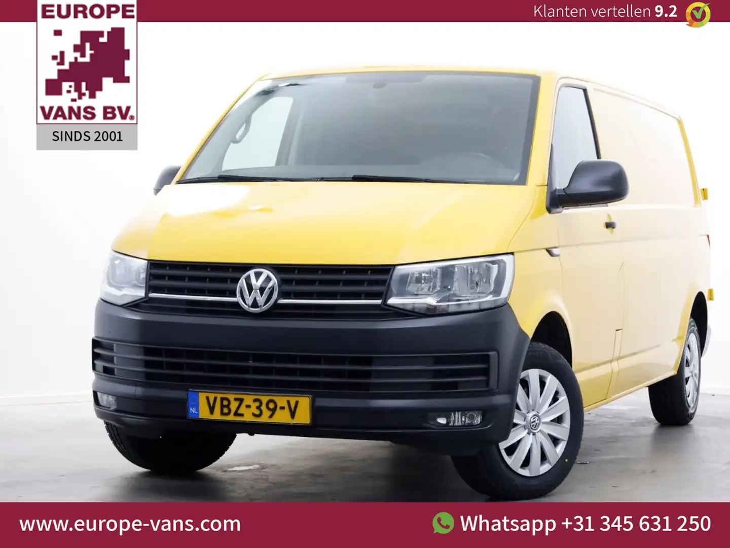 Volkswagen T6 Transporter 2.0 TDI 150pk E6 Lang DSG-Automaat Airco/Camera 11 Galben - 1