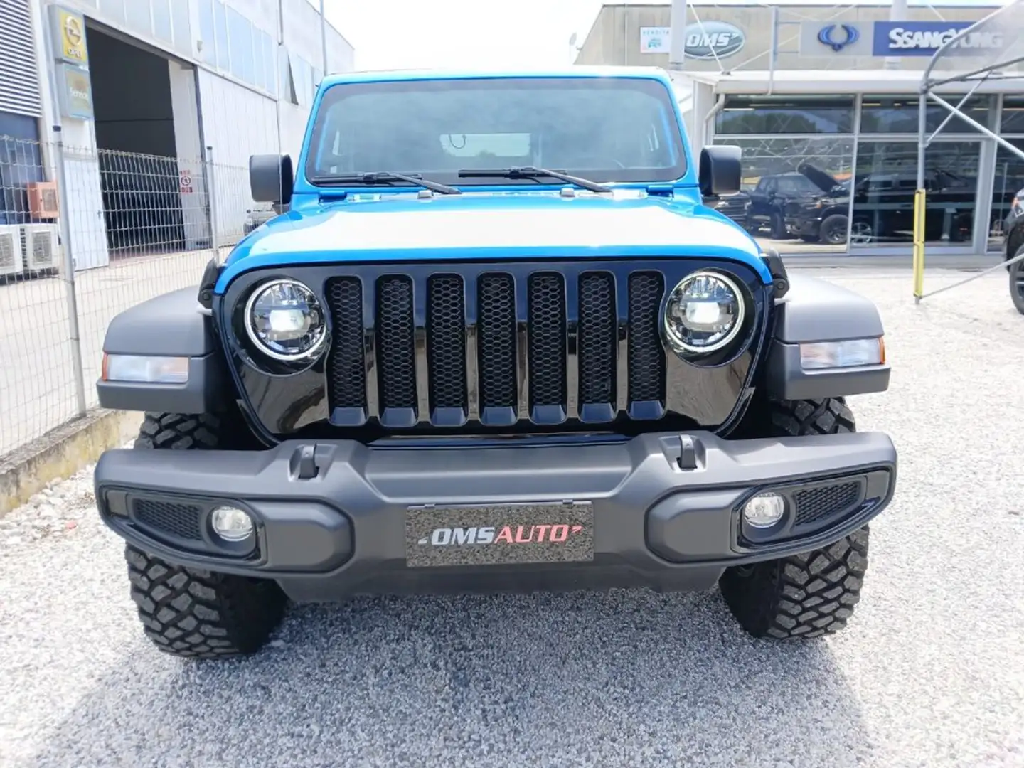 Jeep Wrangler 3.6 V6 AT8 Willys - Om. 35"-37" paraurti grav. Blu/Azzurro - 2