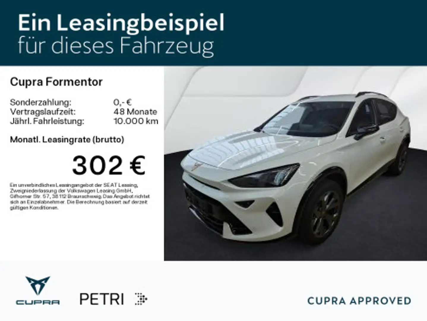 CUPRA Formentor 1.5 eTSI DSG*NAVI*KAM*SHZ*ACC*18Zoll* Weiß - 2