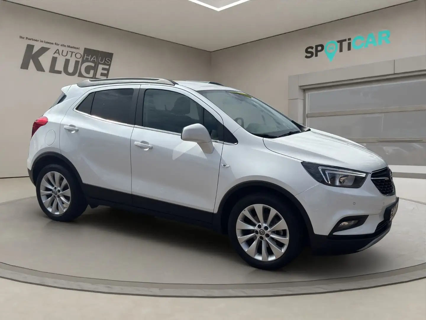 Opel Mokka X 1,6 Innovation RFK, LED, Navi, AHK-abn Blanc - 2