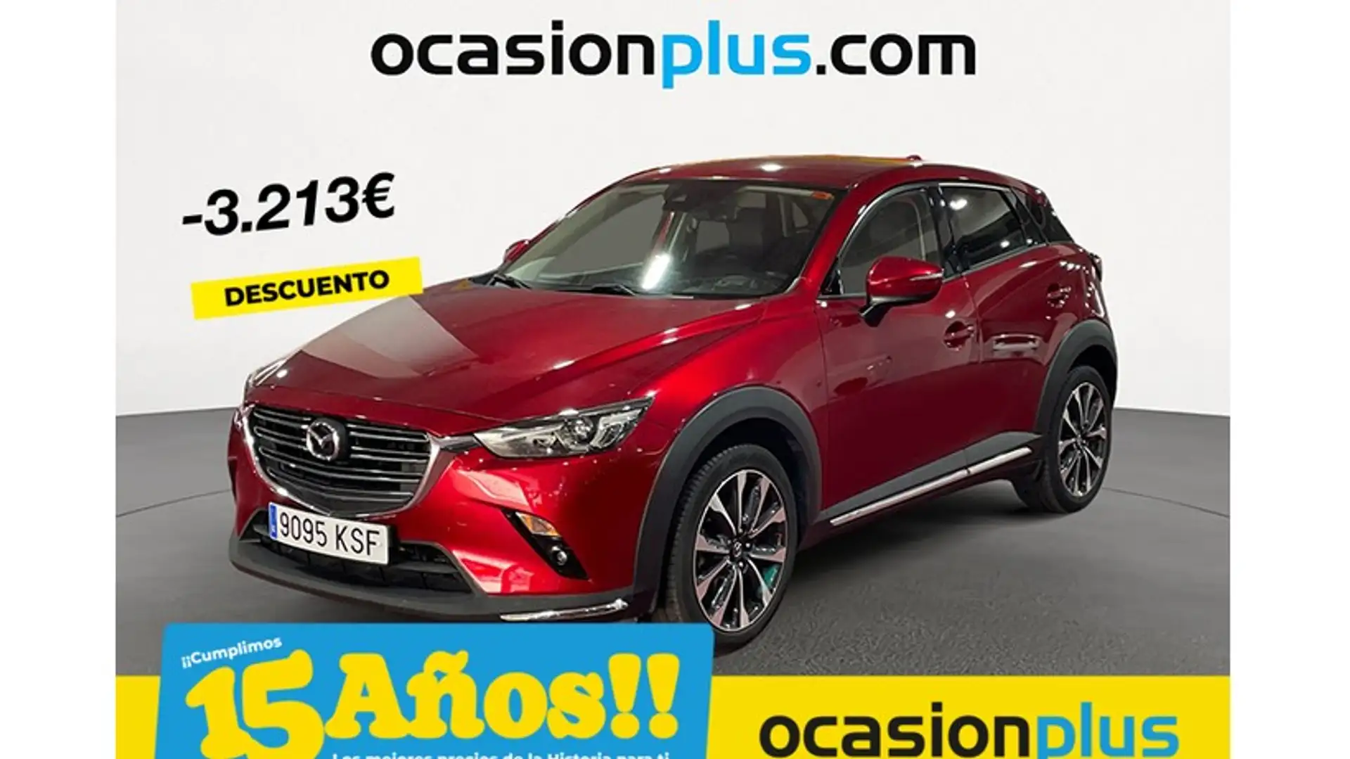 Mazda CX-3 1.8 Skyactiv-D Zenith Cruise 2WD 85kW Rojo - 1