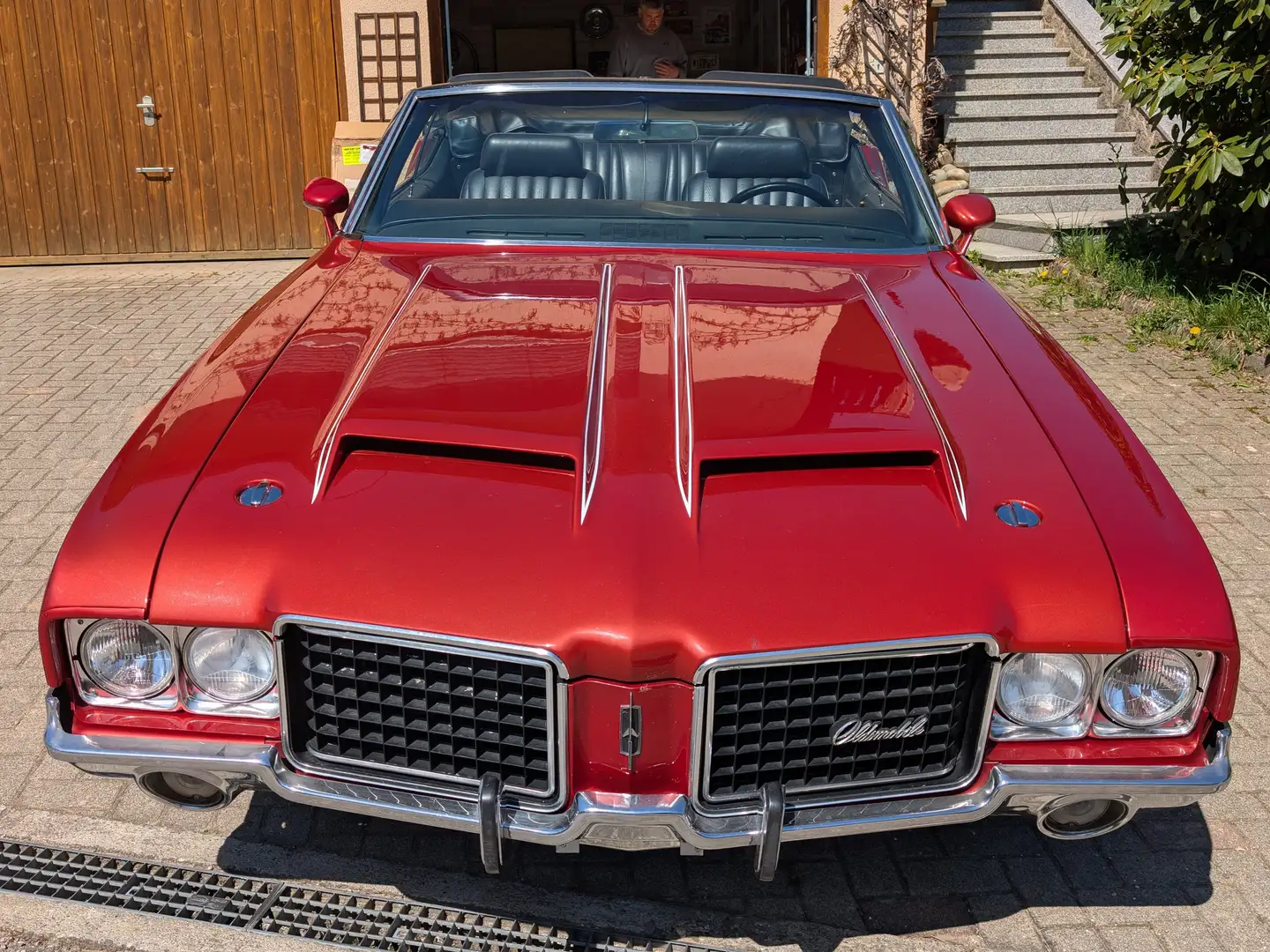 Oldsmobile Cutlass Cabrio Rot - 1