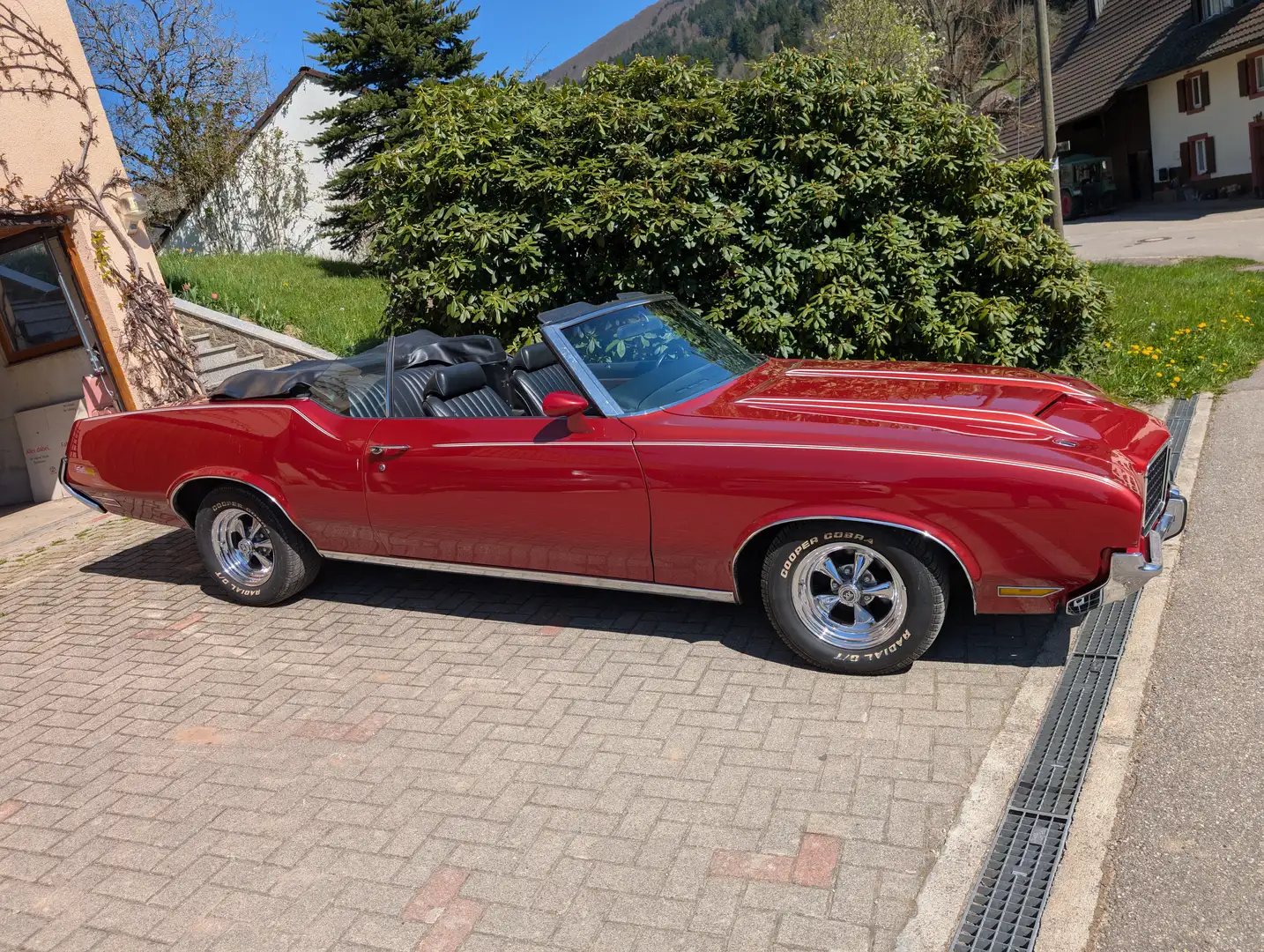 Oldsmobile Cutlass Cabrio Rot - 2