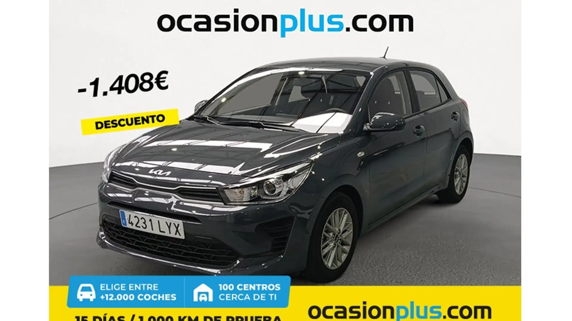 Kia Rio 1.2 DPi Concept 84 Gris - 1