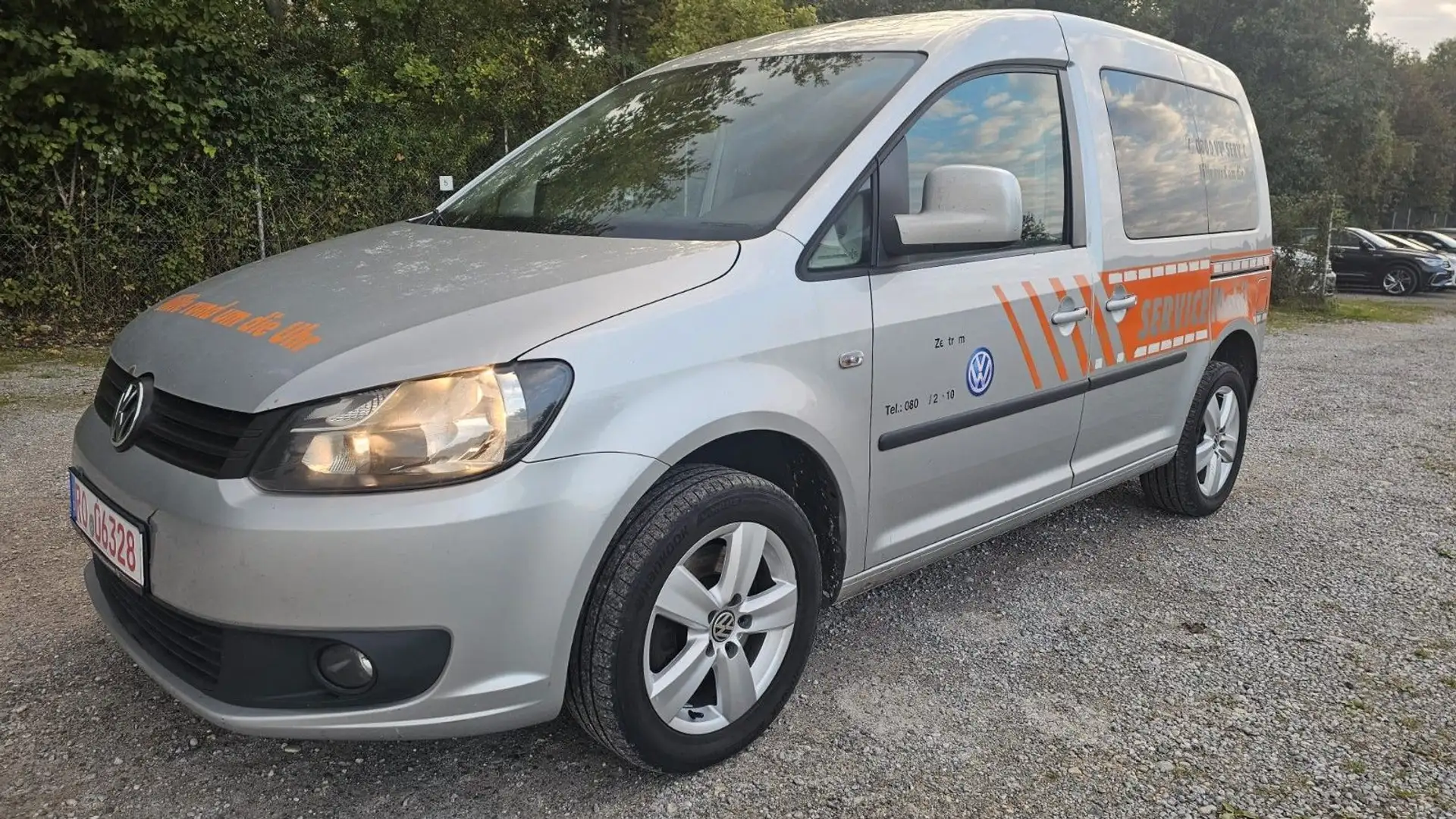 Volkswagen Caddy Kasten/Kombi JAKO Trendline*TÜV*STHZ*AUT* Silber - 1