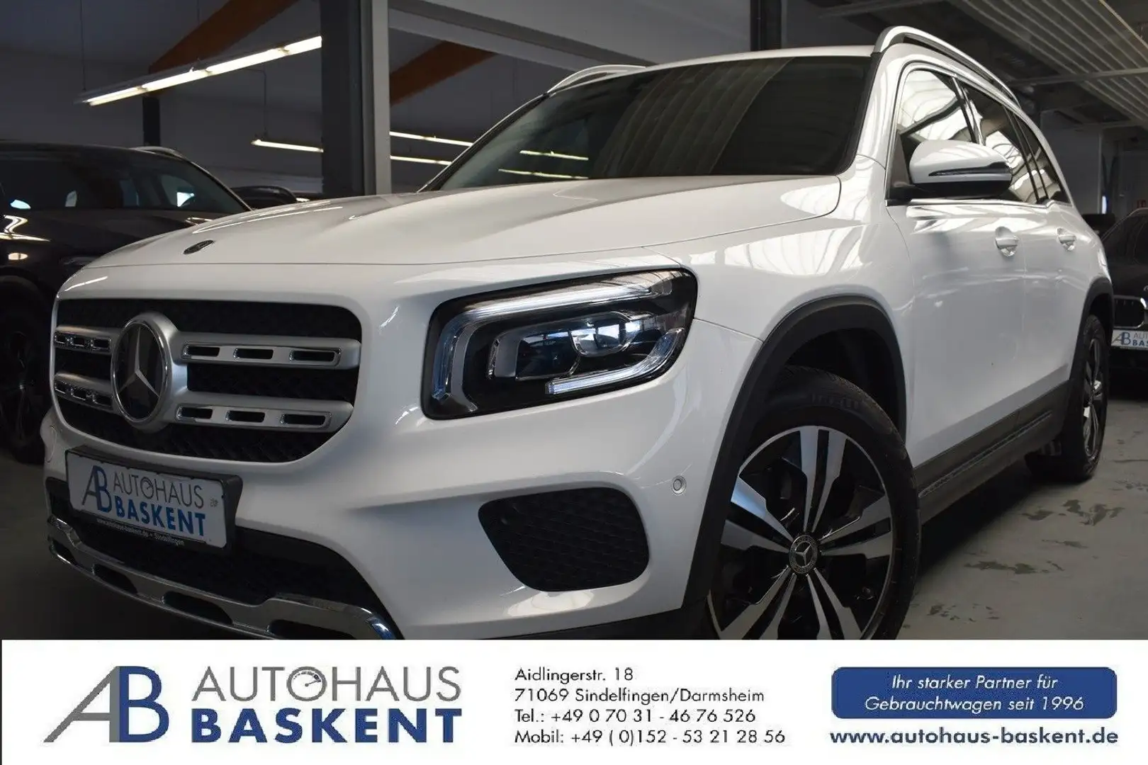 Mercedes-Benz GLB 200 d 4Matic*LED*WIDESCREEN*AHK*T-LEDER* Wit - 1
