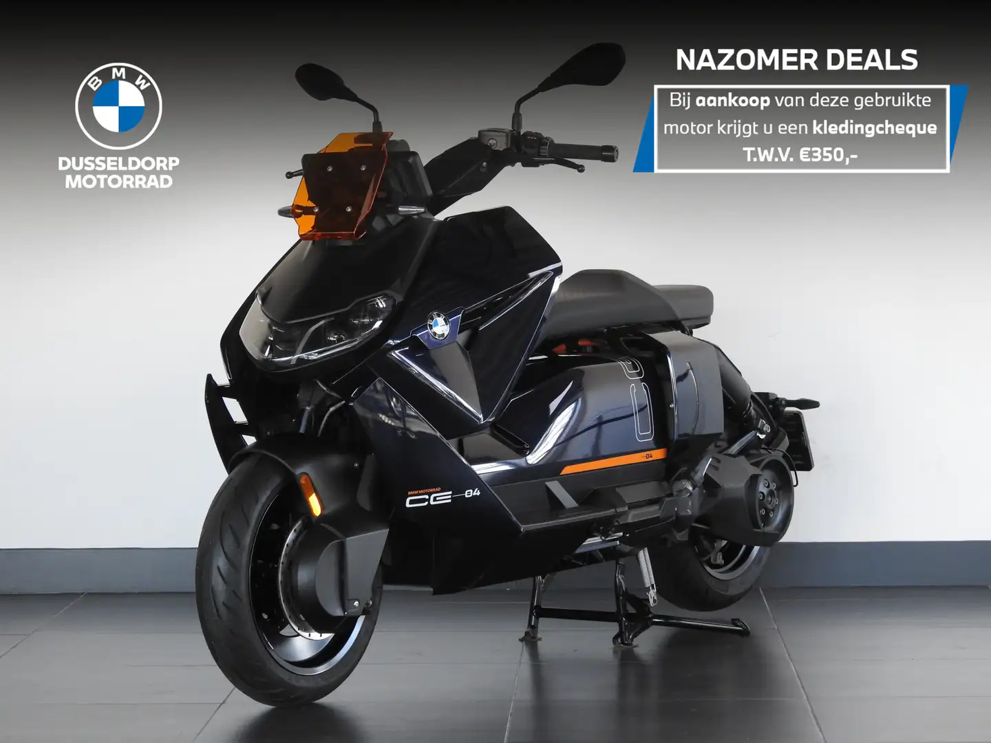BMW CE 04 Blauw - 1