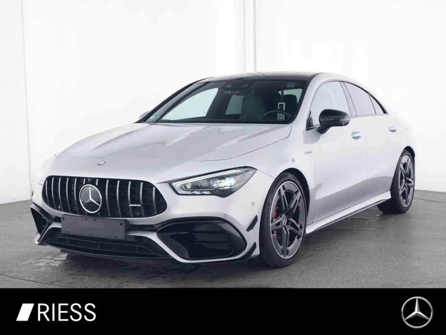 Mercedes-Benz CLA 45 AMG S 4M Night Aero Pano HUD Burmes 360 Plateado - 1