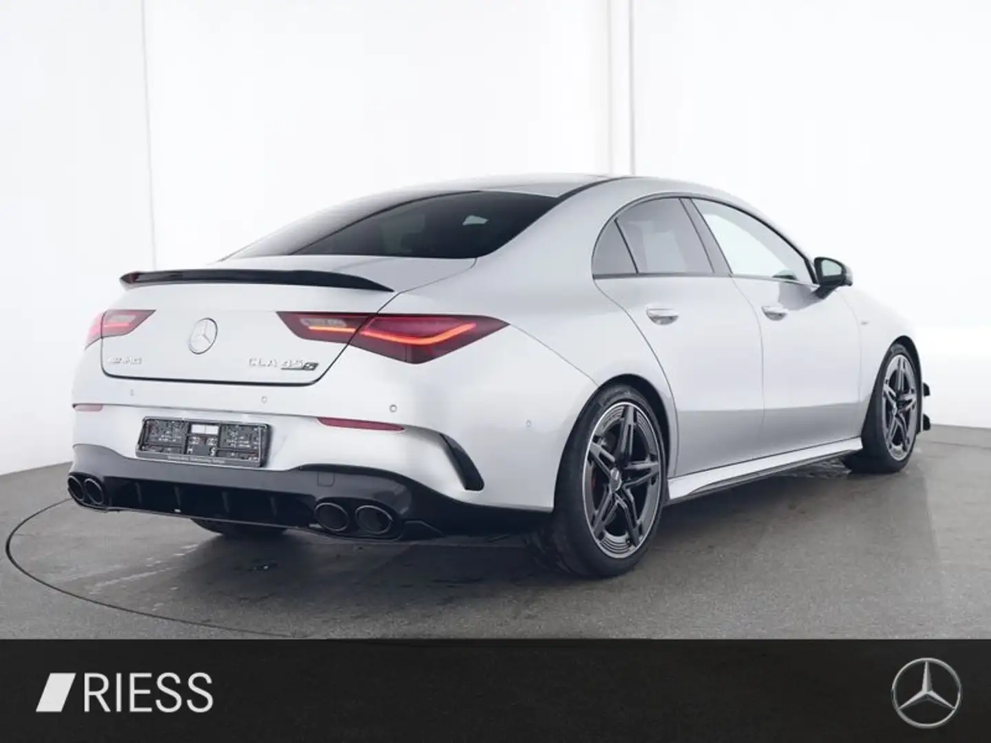 Mercedes-Benz CLA 45 AMG S 4M Night Aero Pano HUD Burmes 360 Plateado - 2