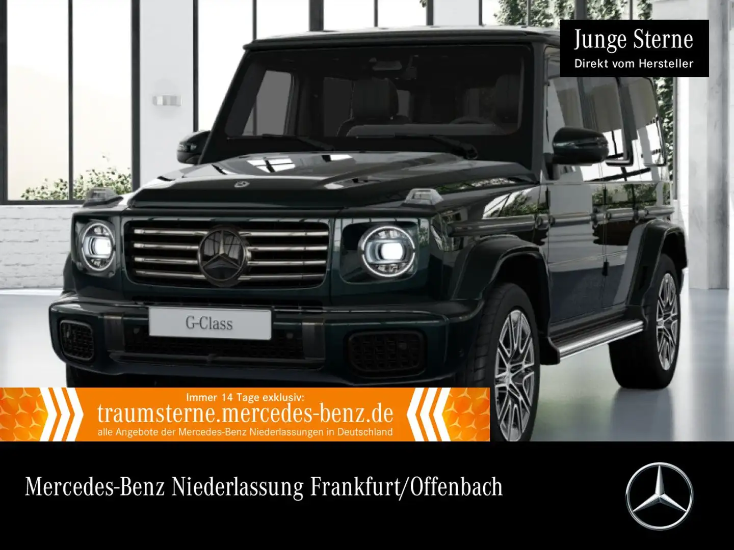 Mercedes-Benz G 580 AMG Burmester 3D 360° Multibeam Distr+ SHD Grün - 1