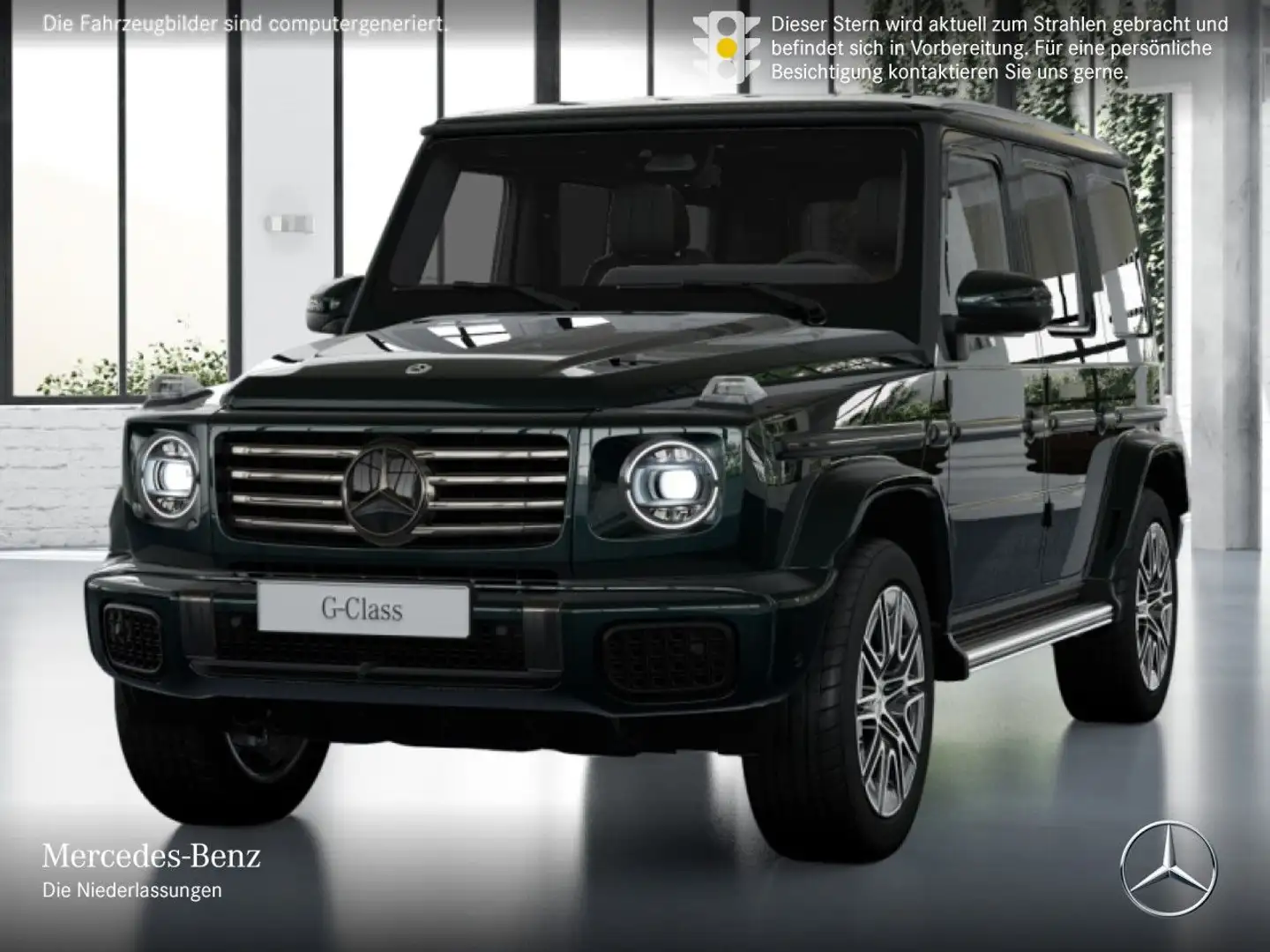 Mercedes-Benz G 580 AMG Burmester 3D 360° Multibeam Distr+ SHD Grün - 2