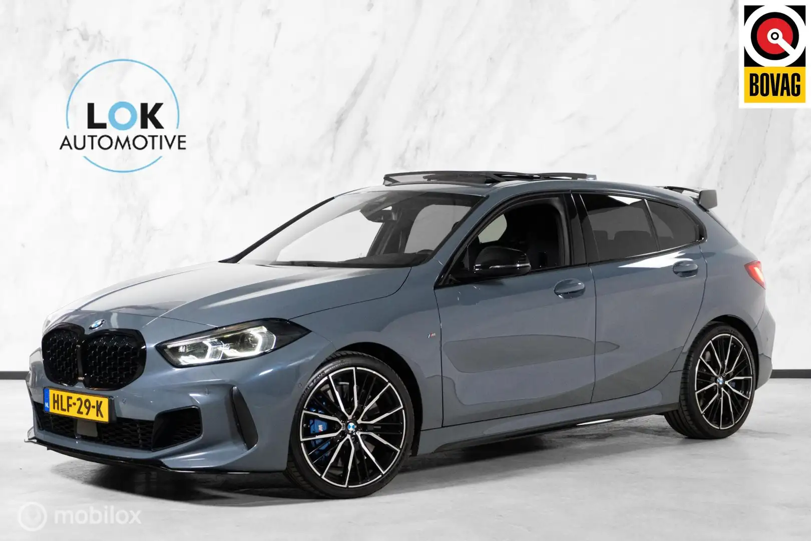 BMW 135 1-serie M135i xDrive High Executive PANO|HUD||H&K| Szary - 1