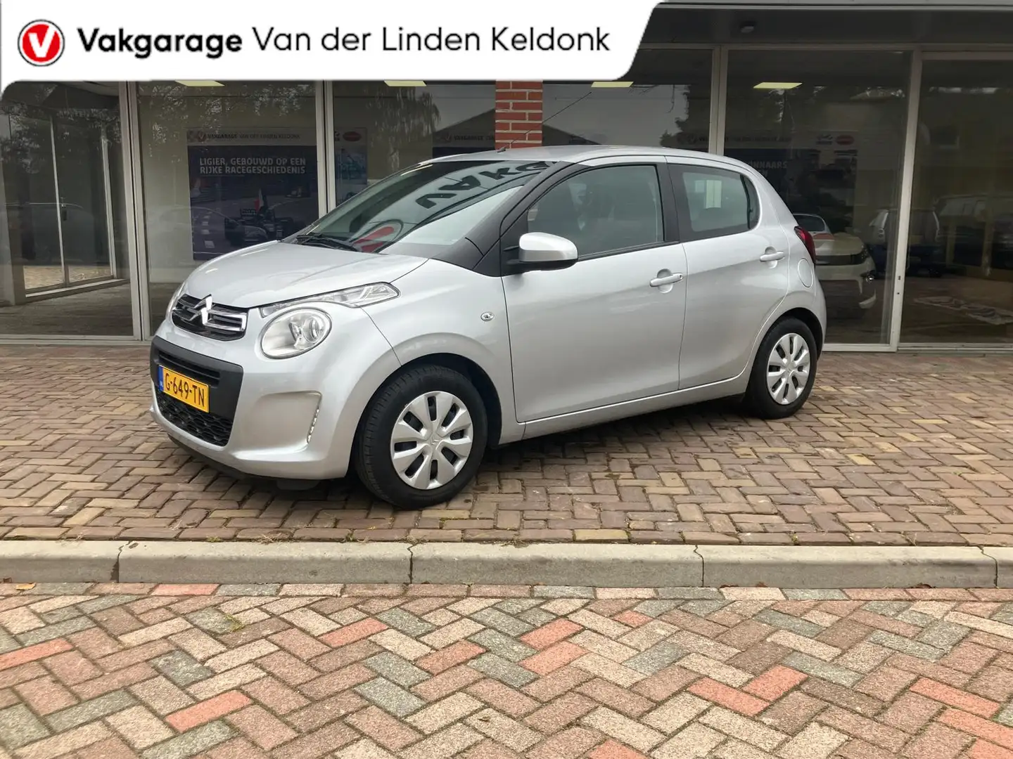 Citroen C1 1.0 VTi Feel, origineel nederlandse auto, 1e eigen Grijs - 1