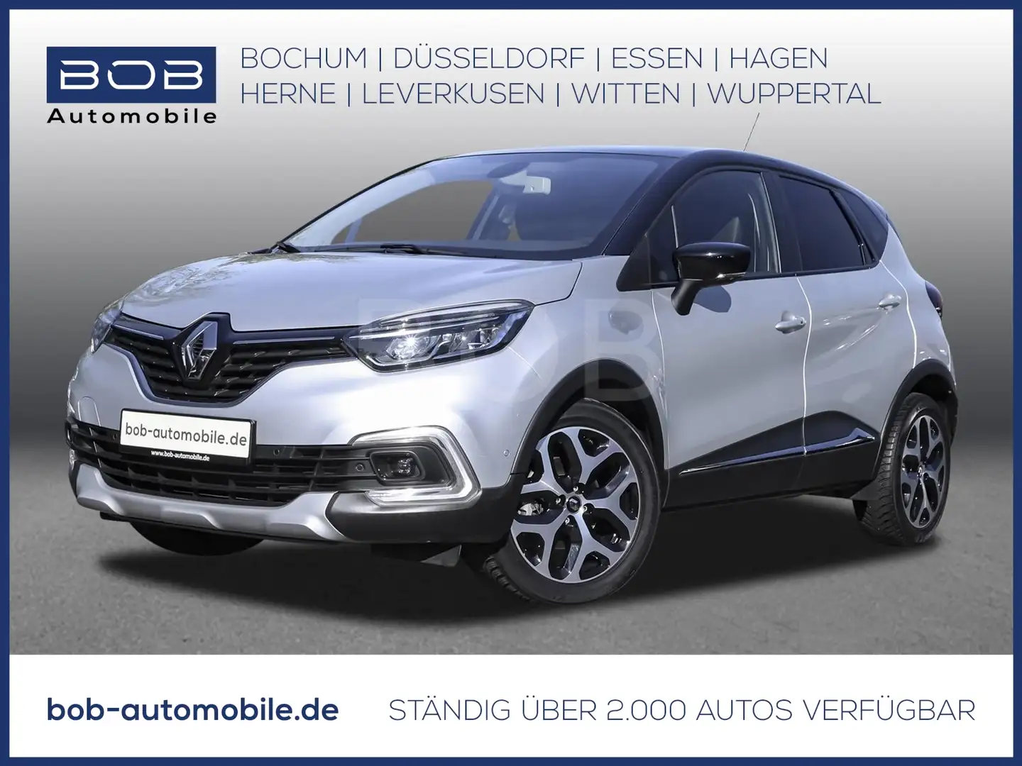 Renault Captur Intens TCe 150 EDC GPF NAVI SHZ PDC KLIMA Stříbrná - 1