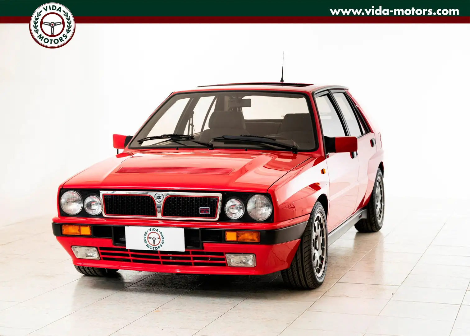 Lancia Delta 16v HF Integrale * ROSSO MONZA * 76.000 KM * RARA Rouge - 1