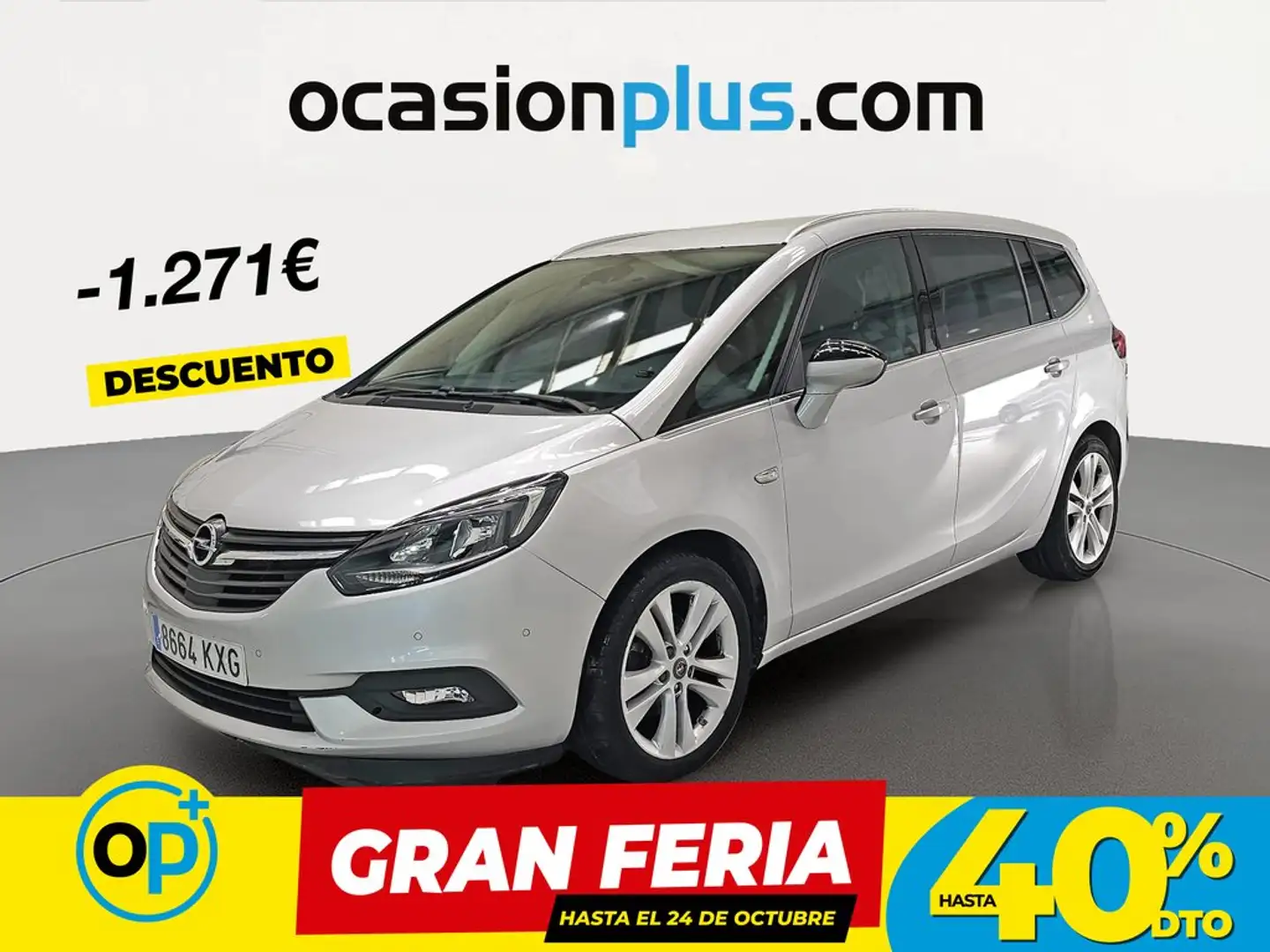 Opel Zafira 1.6CDTI S/S Innovation 136 Gris - 1