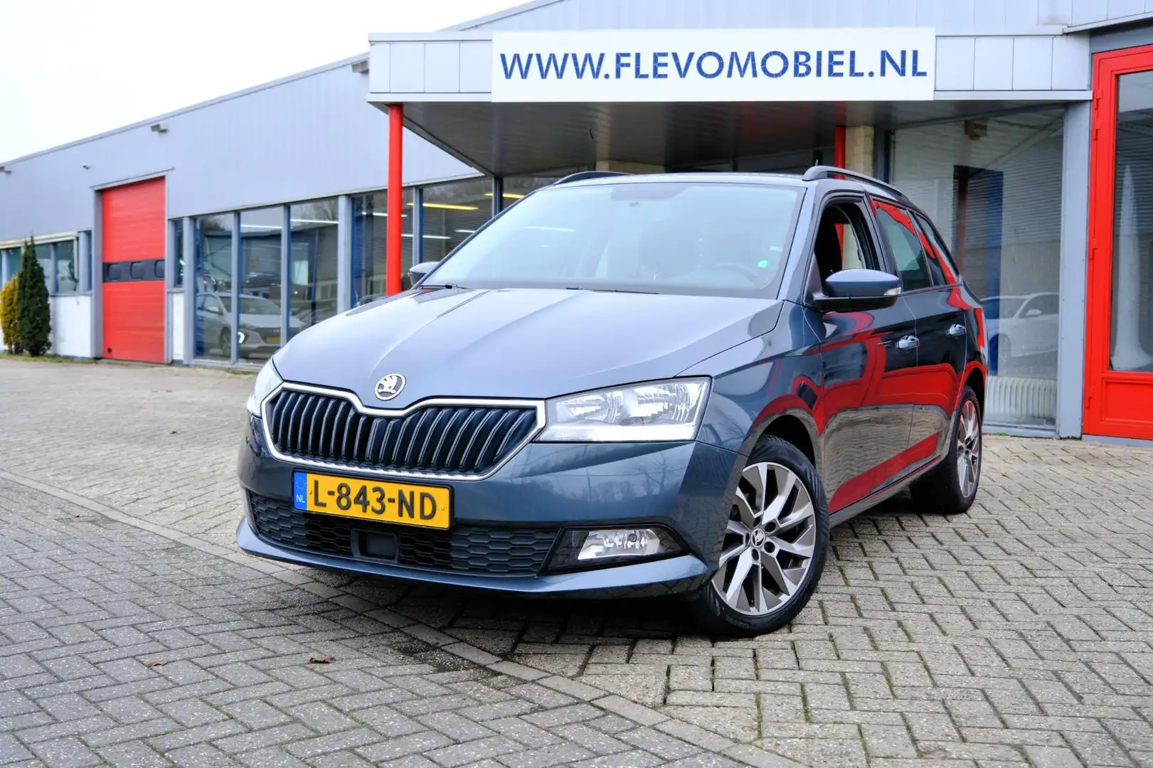 Skoda Fabia Combi 1.0 TSI Business Edition Navi|Airco|LMV|CarP Gris - 1