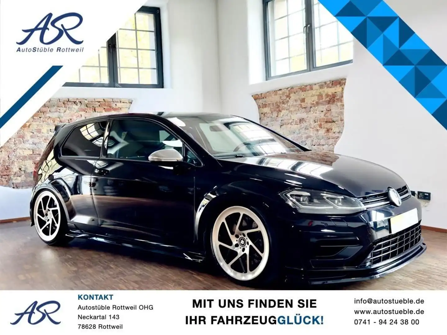 Volkswagen Golf R 2.0 TSI 4M DSG APR PAKET 381PS Schwarz - 1