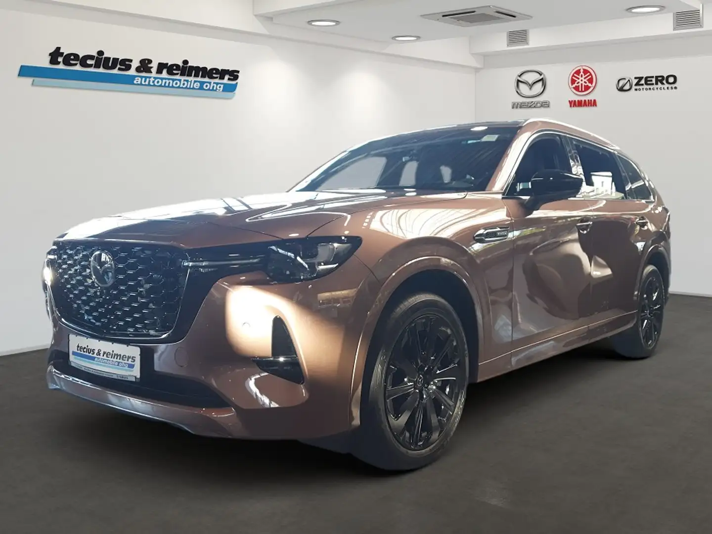 Mazda CX-80 e-SKYACTIV PHEV AWD Homura Plus 7-Sitzer Brązowy - 1