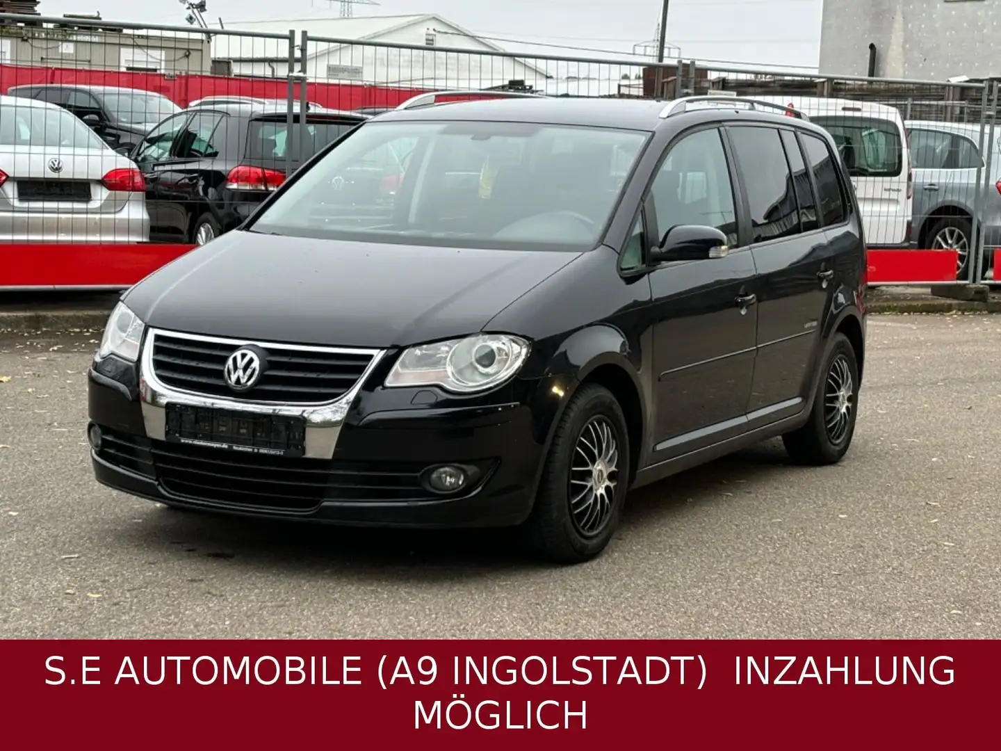 Volkswagen Touran United+Tempomat+Sitzheizung+7-Sitzer Schwarz - 1