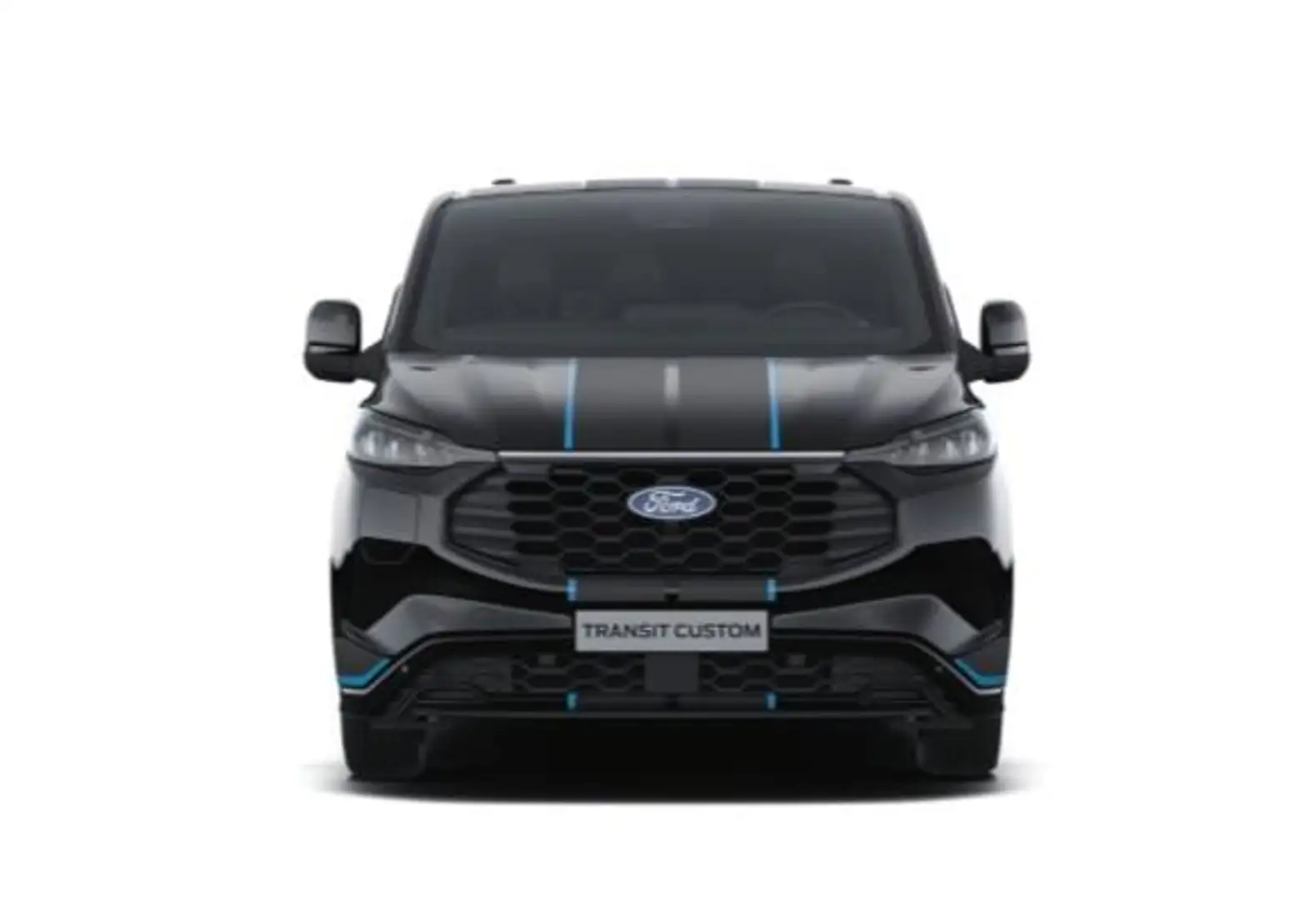 Ford Transit Custom 320 2.5 PHEV L2H1 Sport DC 233pk | | Dubbele Cabin Zwart - 2