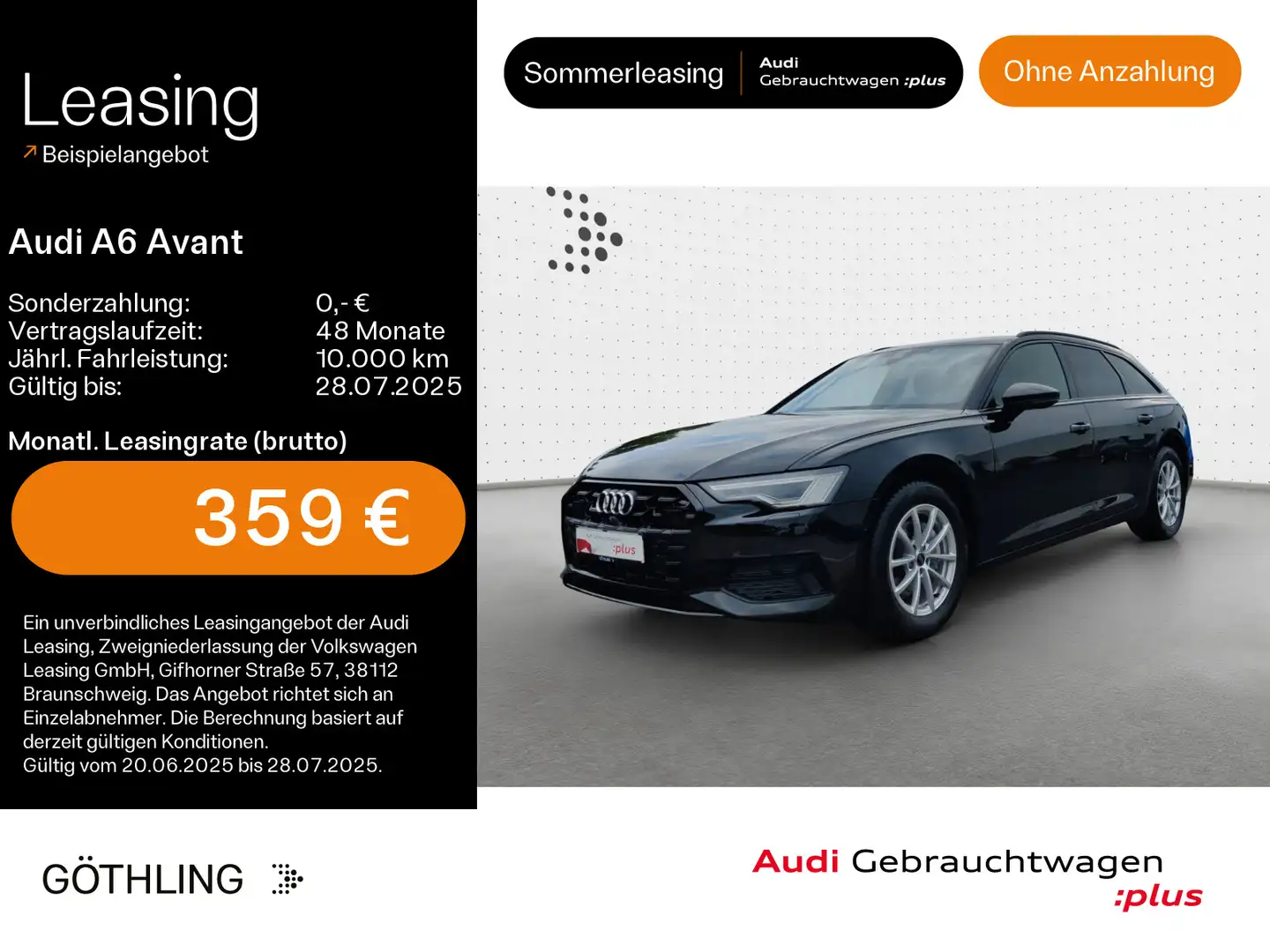 Audi A6 40 TDI advanced S tro*HUD*Matrix*Virtua Nero - 1