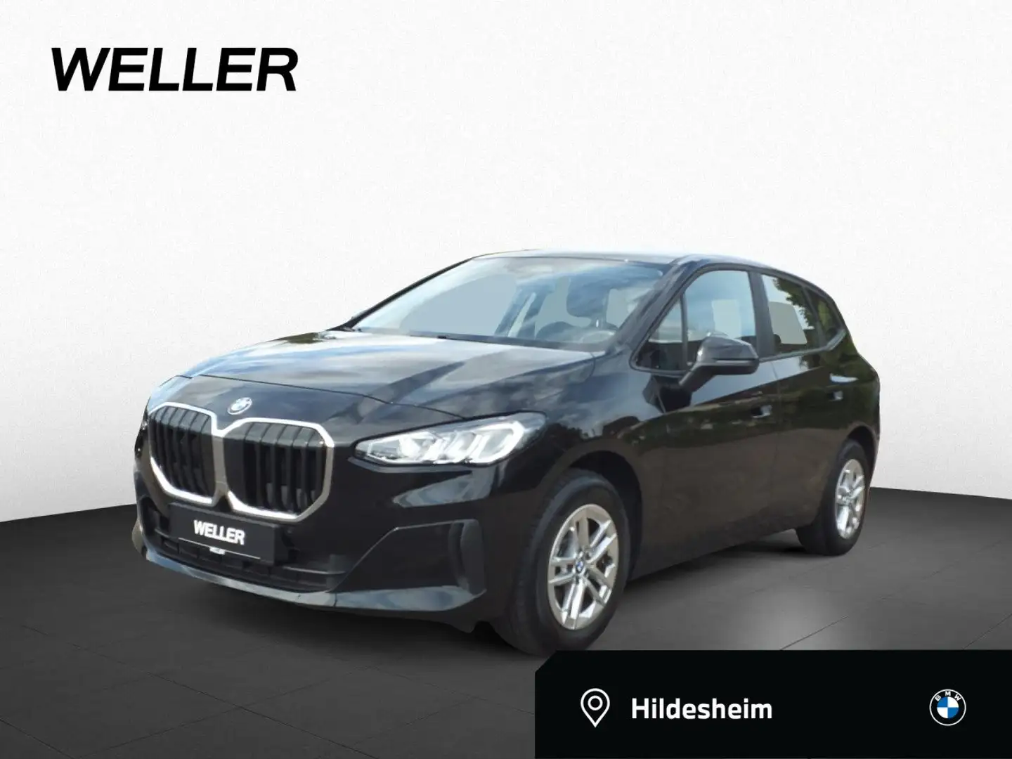 BMW 218 d Active Tourer Aut. Nav Sportsitz Kam AHK Navi Noir - 1