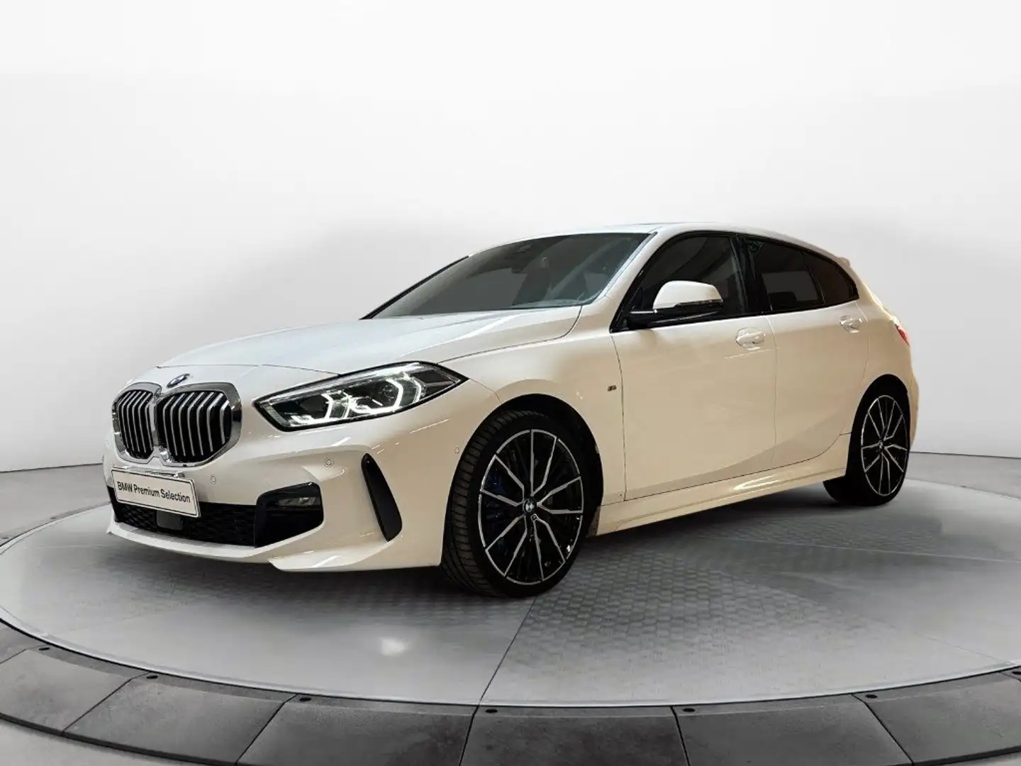 BMW 120 d Msport Blanc - 1