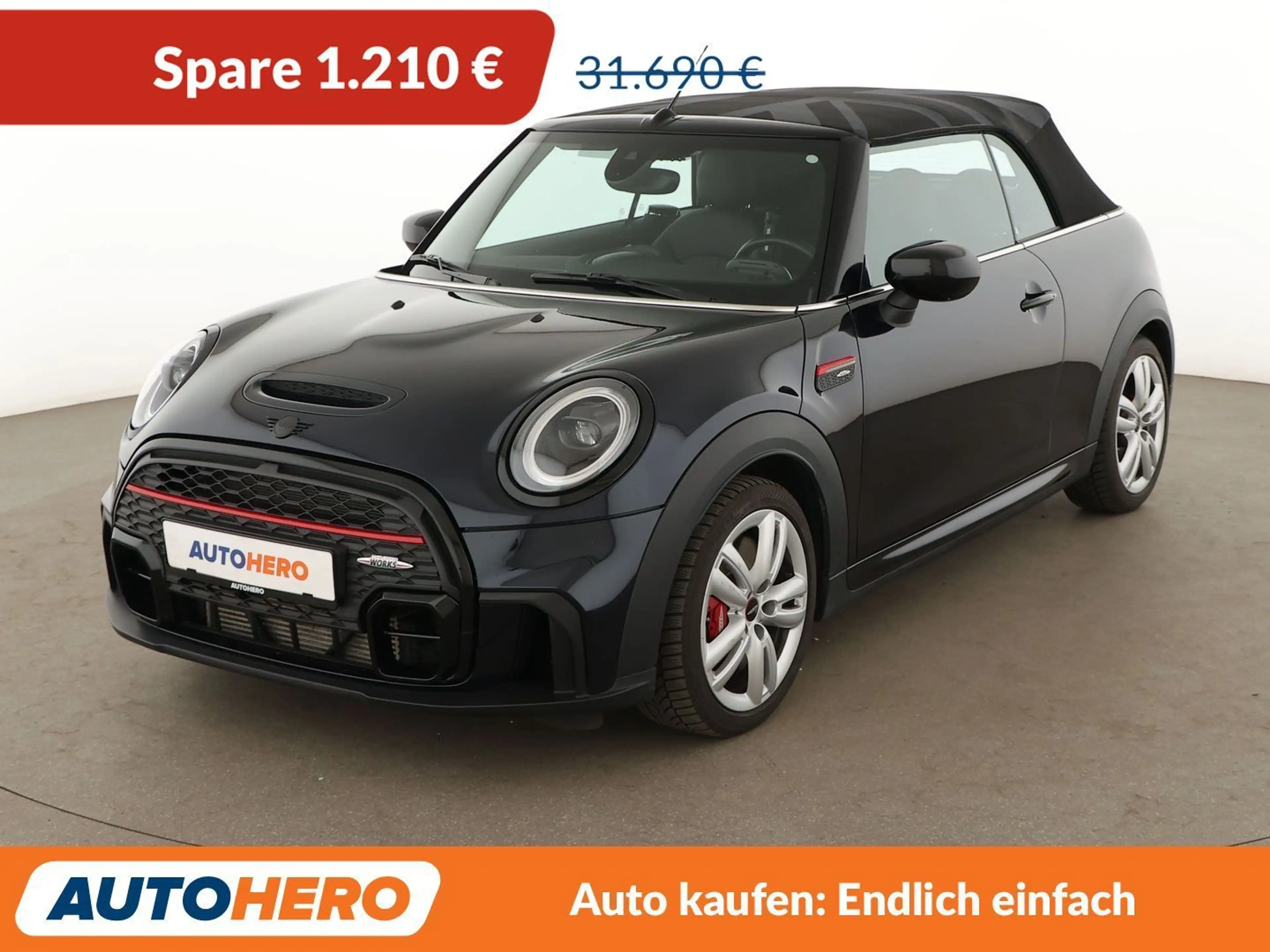 MINI John Cooper Works Cabrio John Cooper Works Aut.*NAVI*LED*TEMPO*PDC*SHZ*
