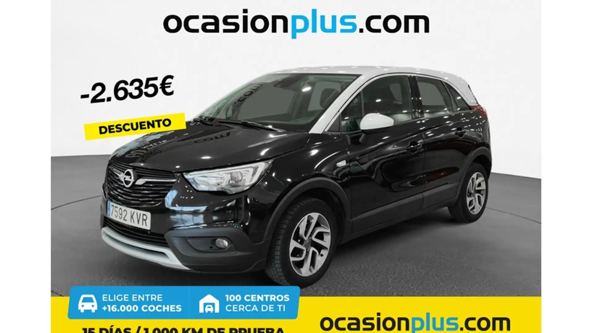 Opel Crossland X 1.2T S&S Design Line 110 Schwarz - 1