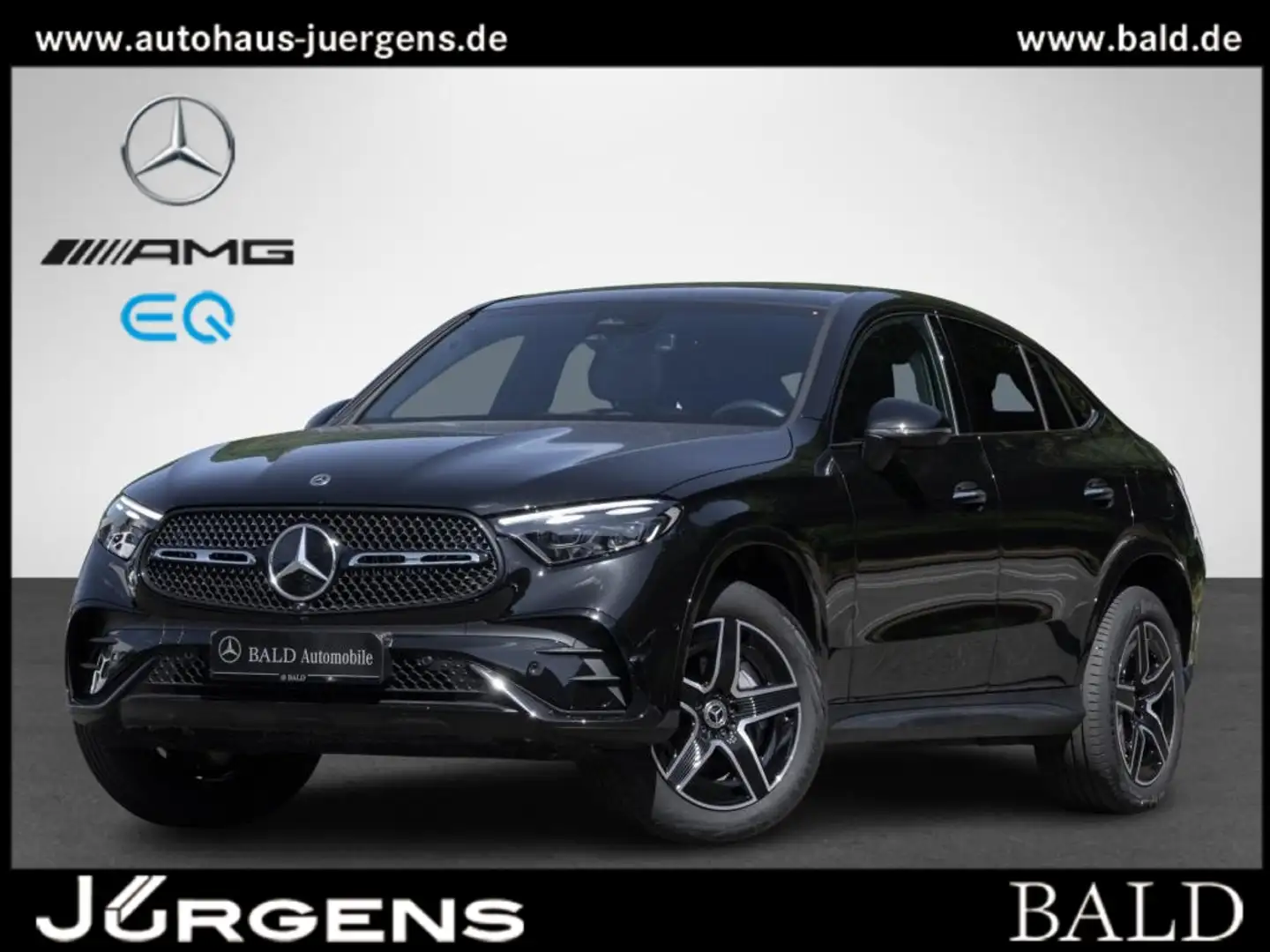 Mercedes-Benz GLC 300 e 4M Coupé AMG/Digital/Pano/AHK/Burm3D Schwarz - 2