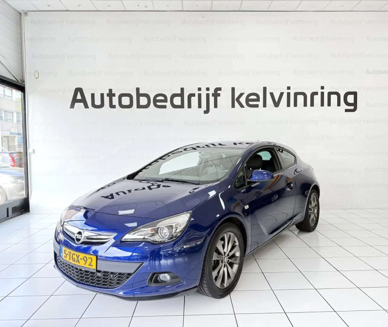 Opel Astra GTC 1.4 Turbo Sport Bovag Garantie Bleu - 2