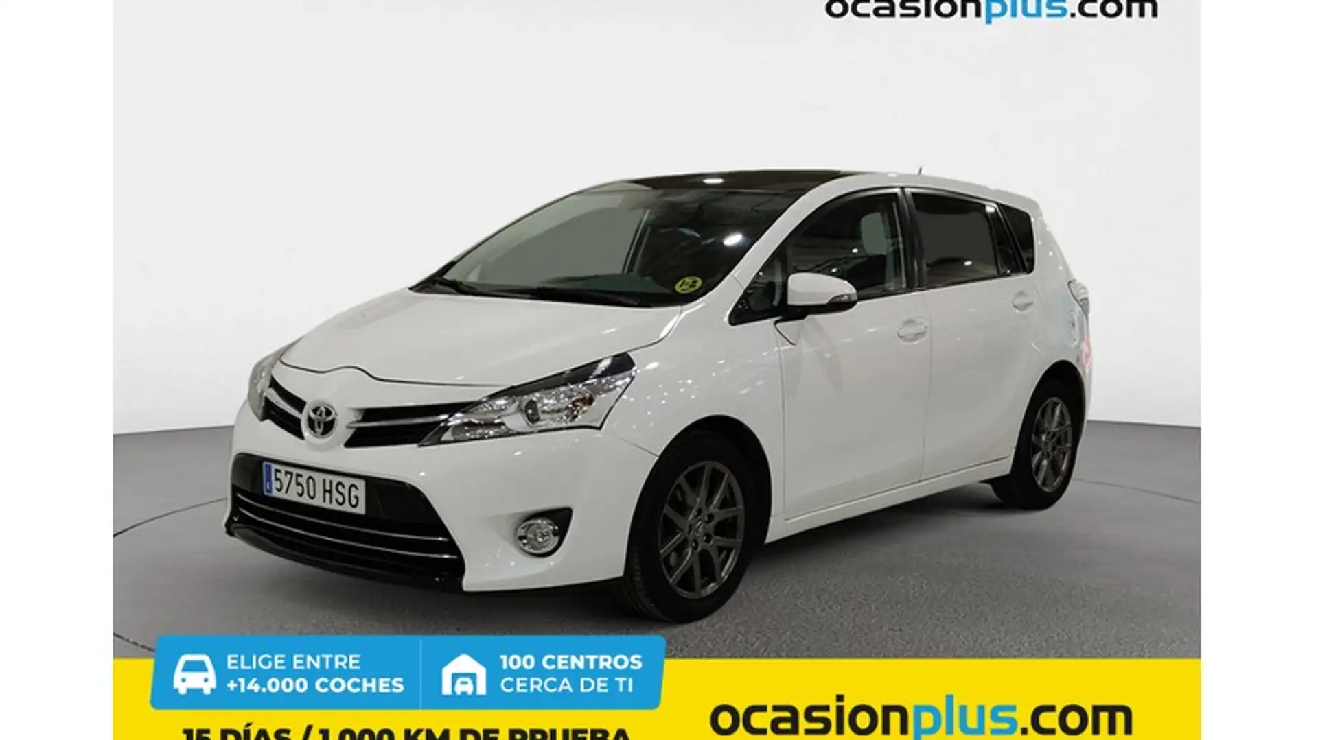Toyota Verso 120D Advance 5pl. Blanco - 1